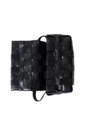 St. Agni woven envelope slim tote bag black (British brand)