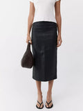 St. Agni woven large bon bon shoulder bag in coffee - British product