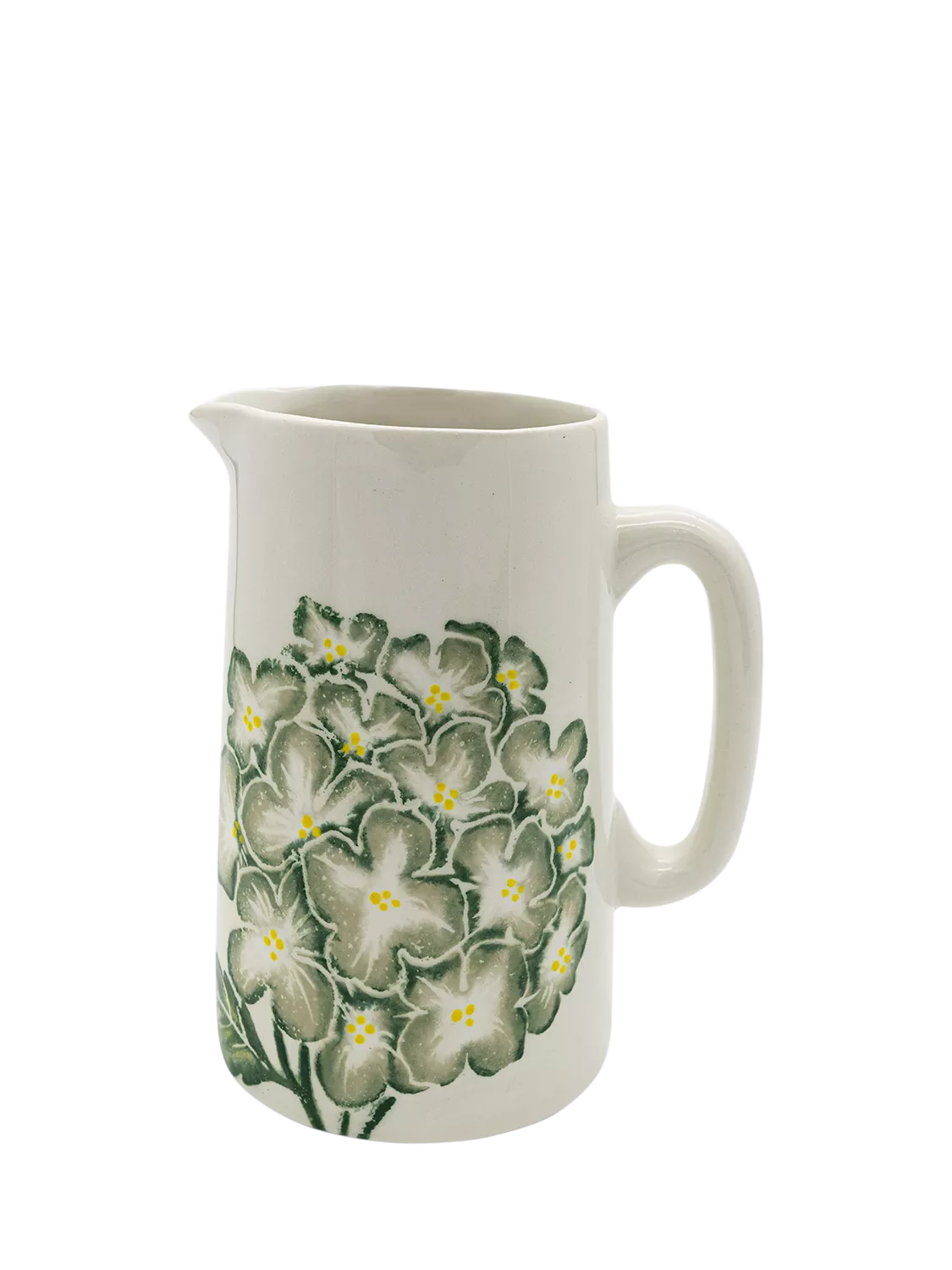 BlissHome Hydrangea earthenware medium jug 1.5L, UK version