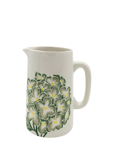 John Lewis BlissHome Hydrangea Earthenware Medium Jug, 1.5L- Buy online at McGrocer