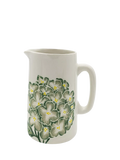 BlissHome Hydrangea earthenware medium jug 1.5L, UK version