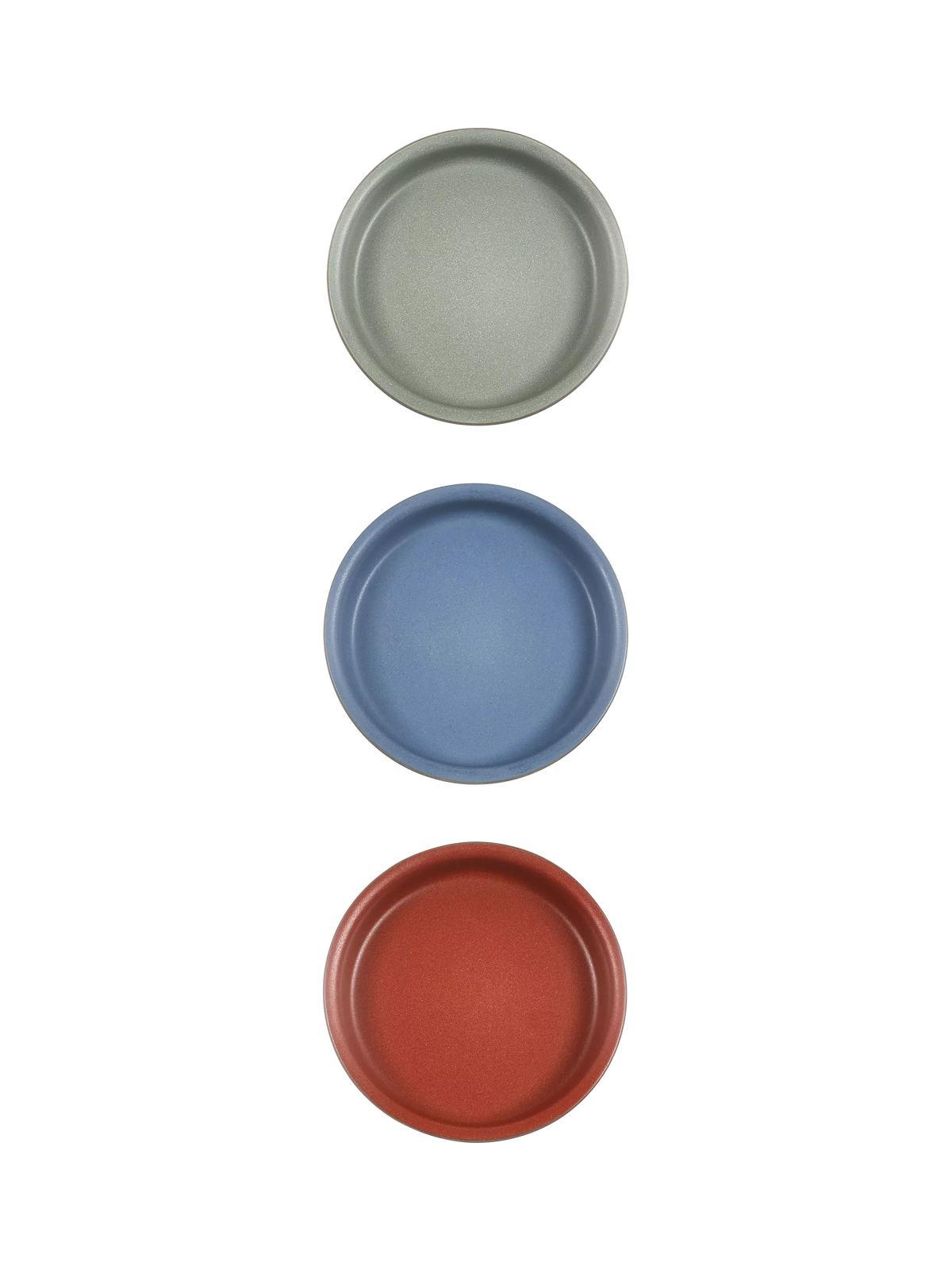 PurerHome stoneware nibbles bowls set of 3 multi (British brand)