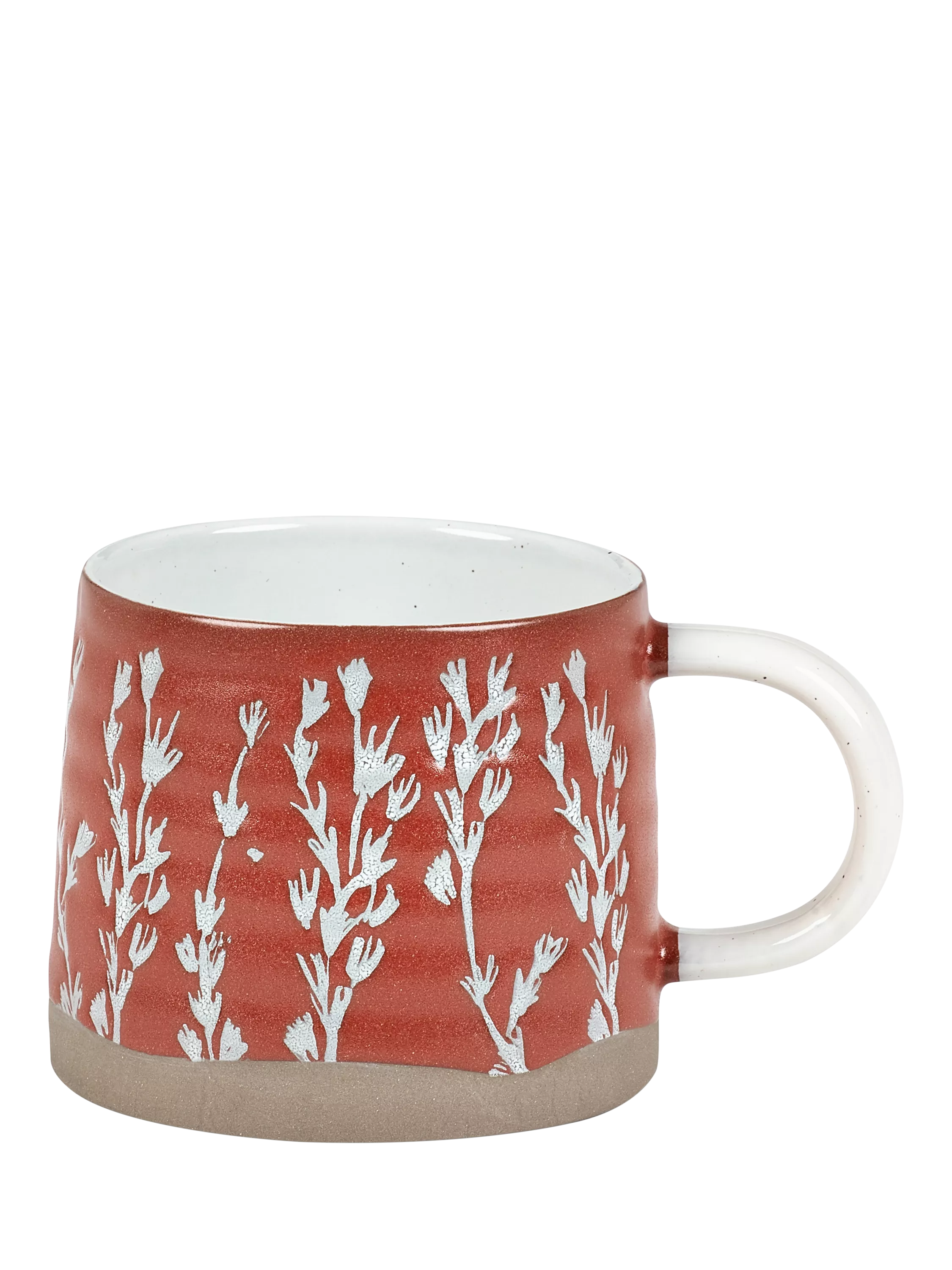 PurerHome x Eden Project stoneware mug 250ml red - British product