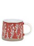 PurerHome x Eden Project stoneware mug 250ml red - British product
