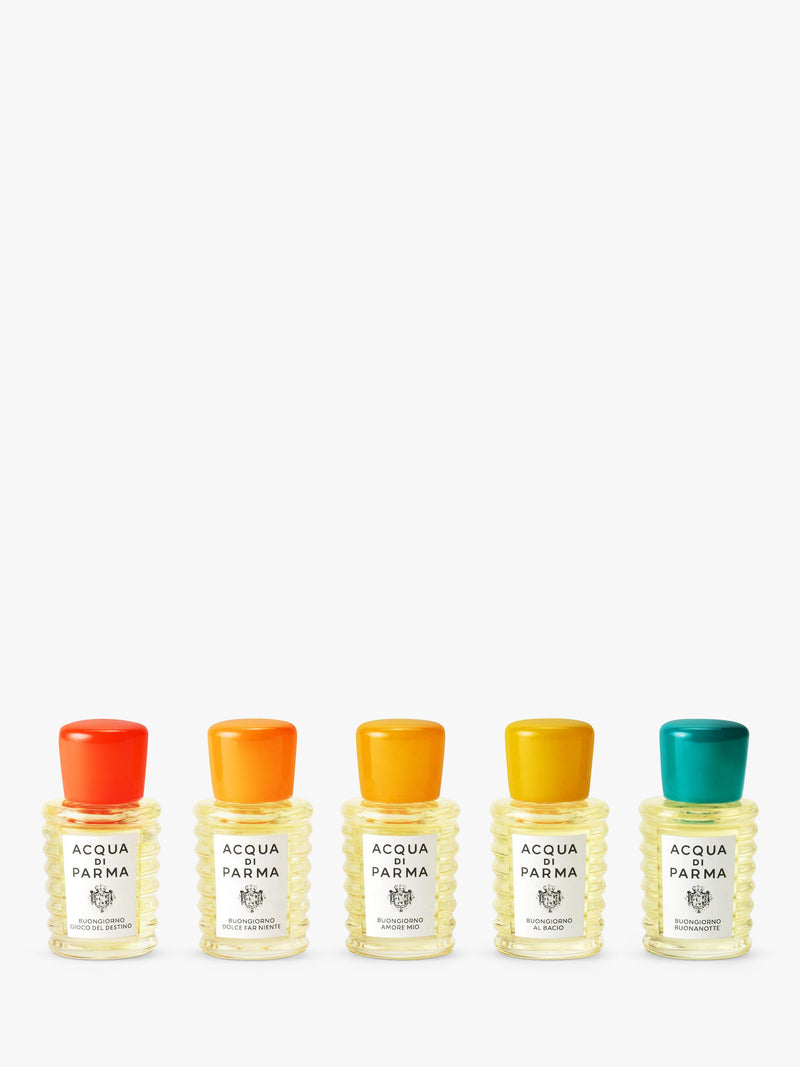Acqua di Parma Buongiorno Collection set 5x10ml, imported from the UK