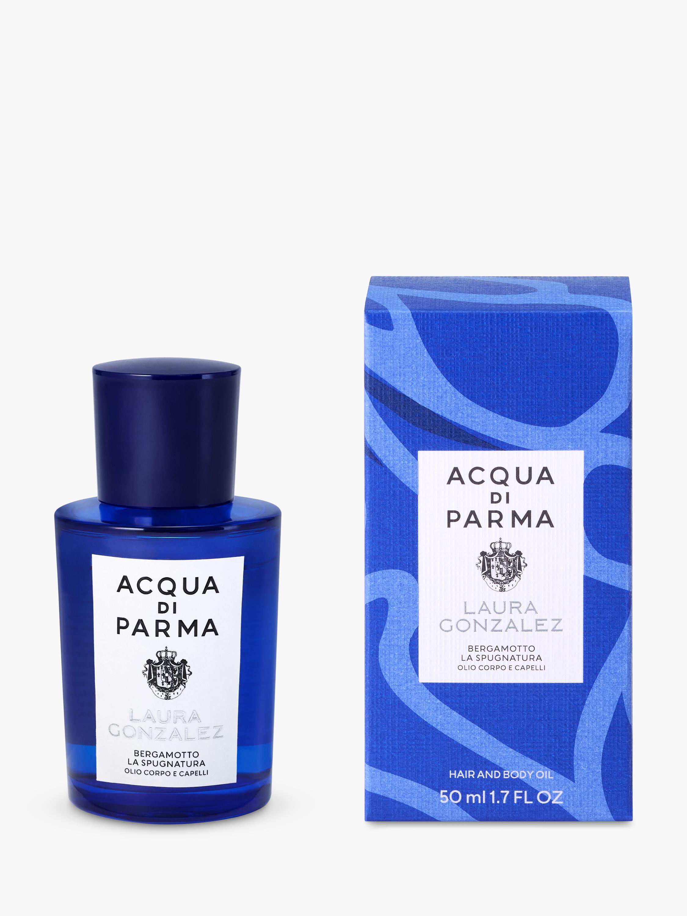 Acqua di Parma Bergamotto La Spugnatura hair and body oil 50ml, UK version