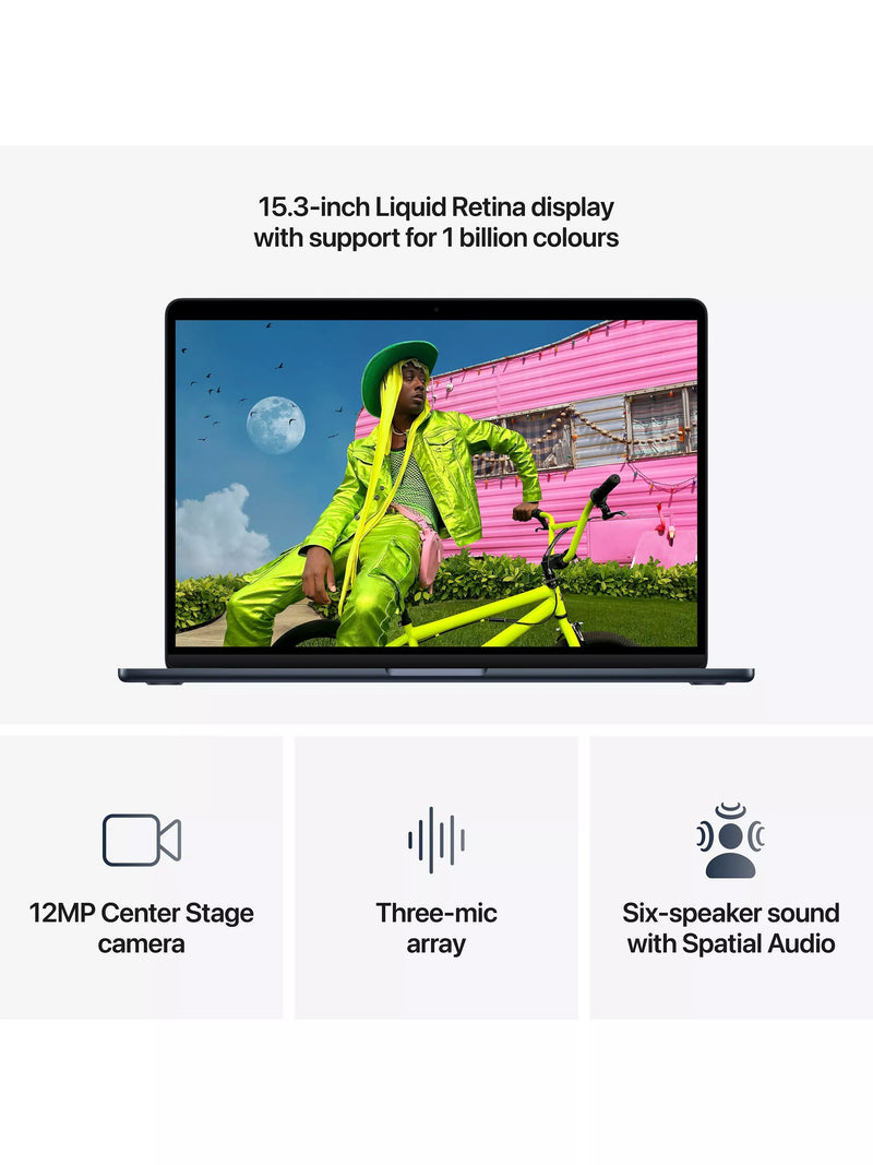 Apple MacBook Air M5 15.3 laptop 512GB, imported from the UK