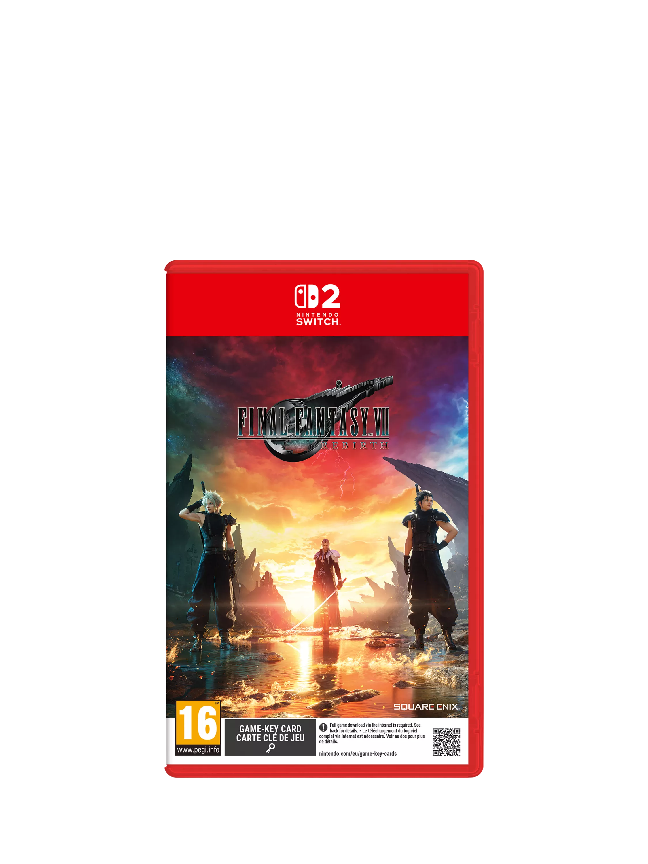 Nintendo video game Final Fantasy VII Rebirth, UK version