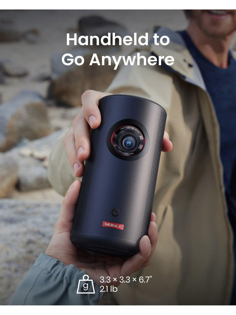 Nebula Capsule 3 Laser Full HD smart projector, imported from the UK