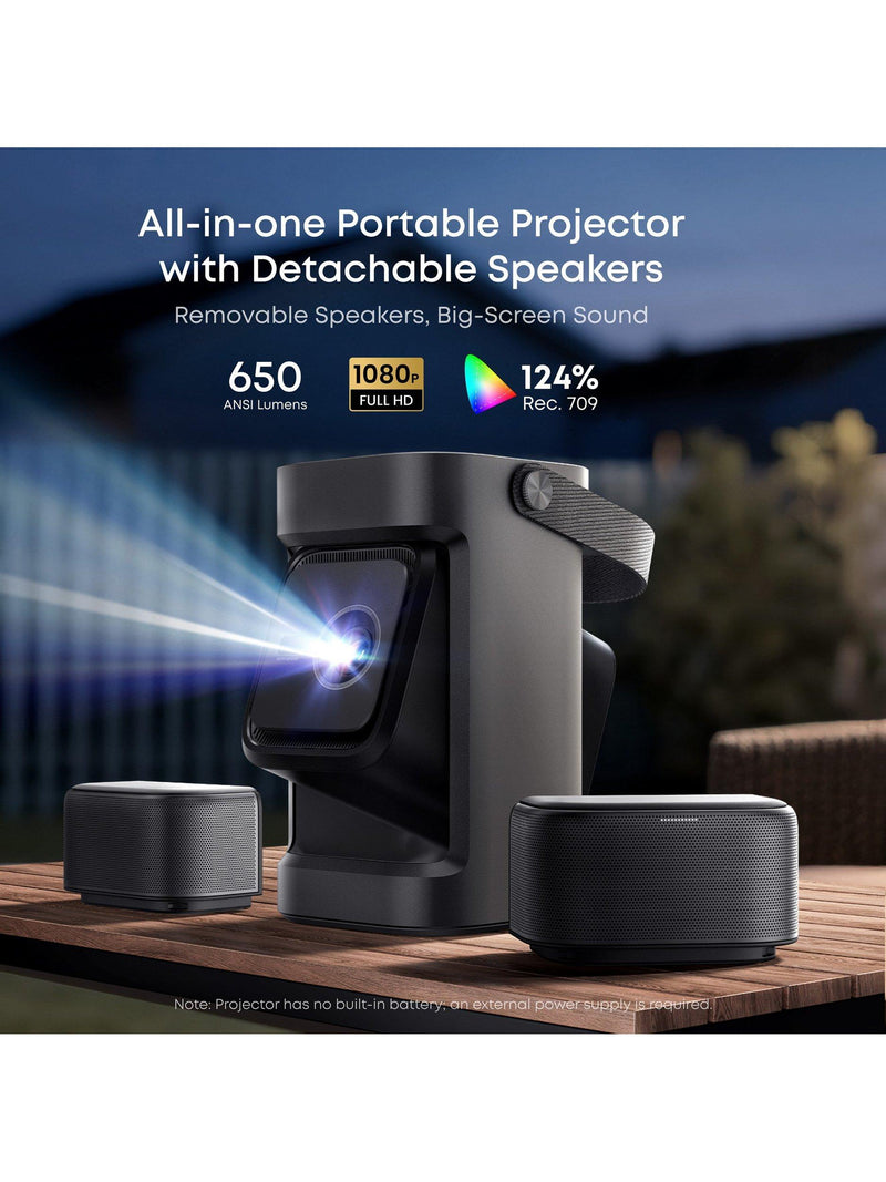 Nebula P1 smart portable projector with speakers (British brand)