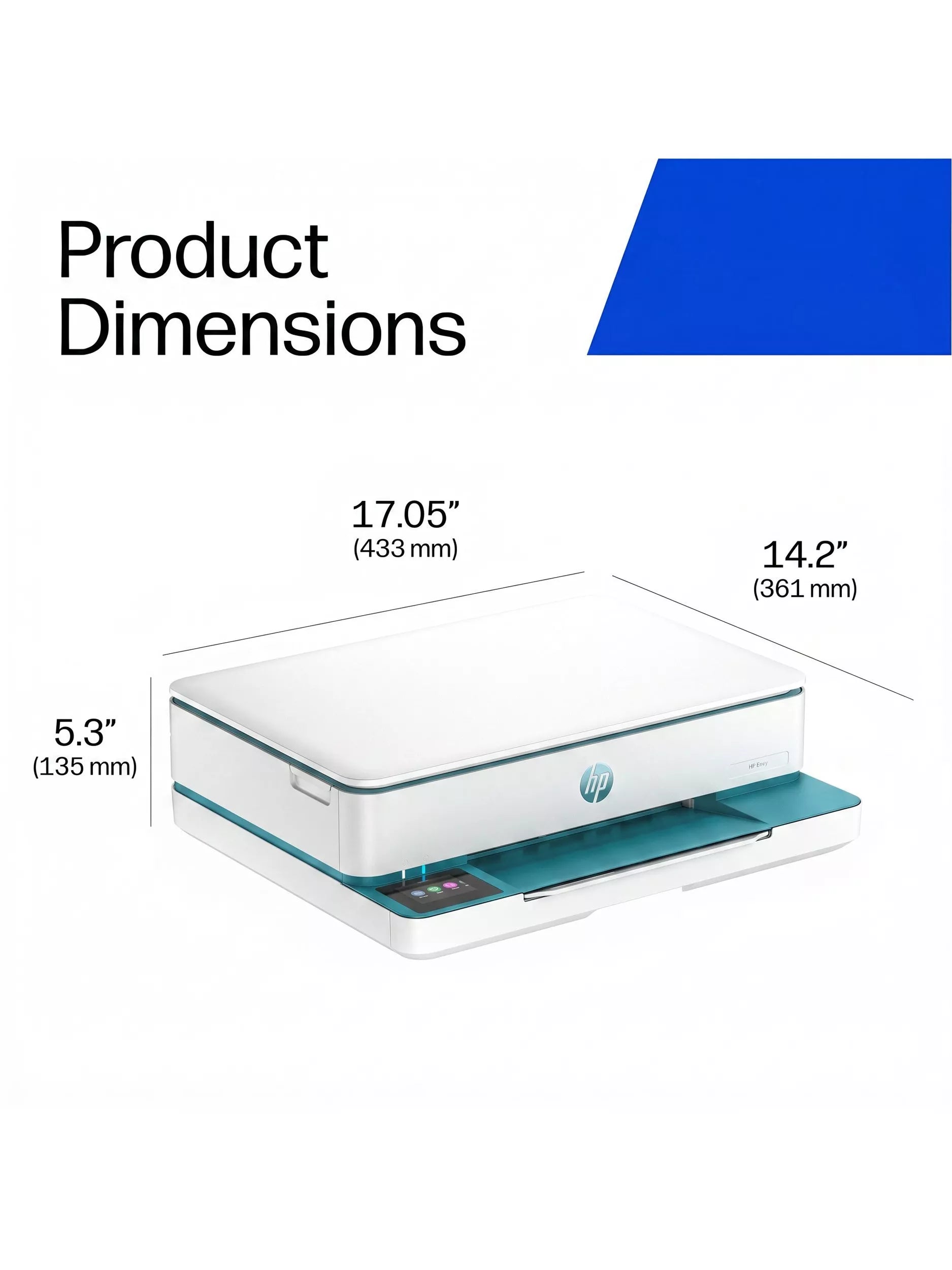 HP ENVY 6122e all-in-one wireless printer twilight - British product