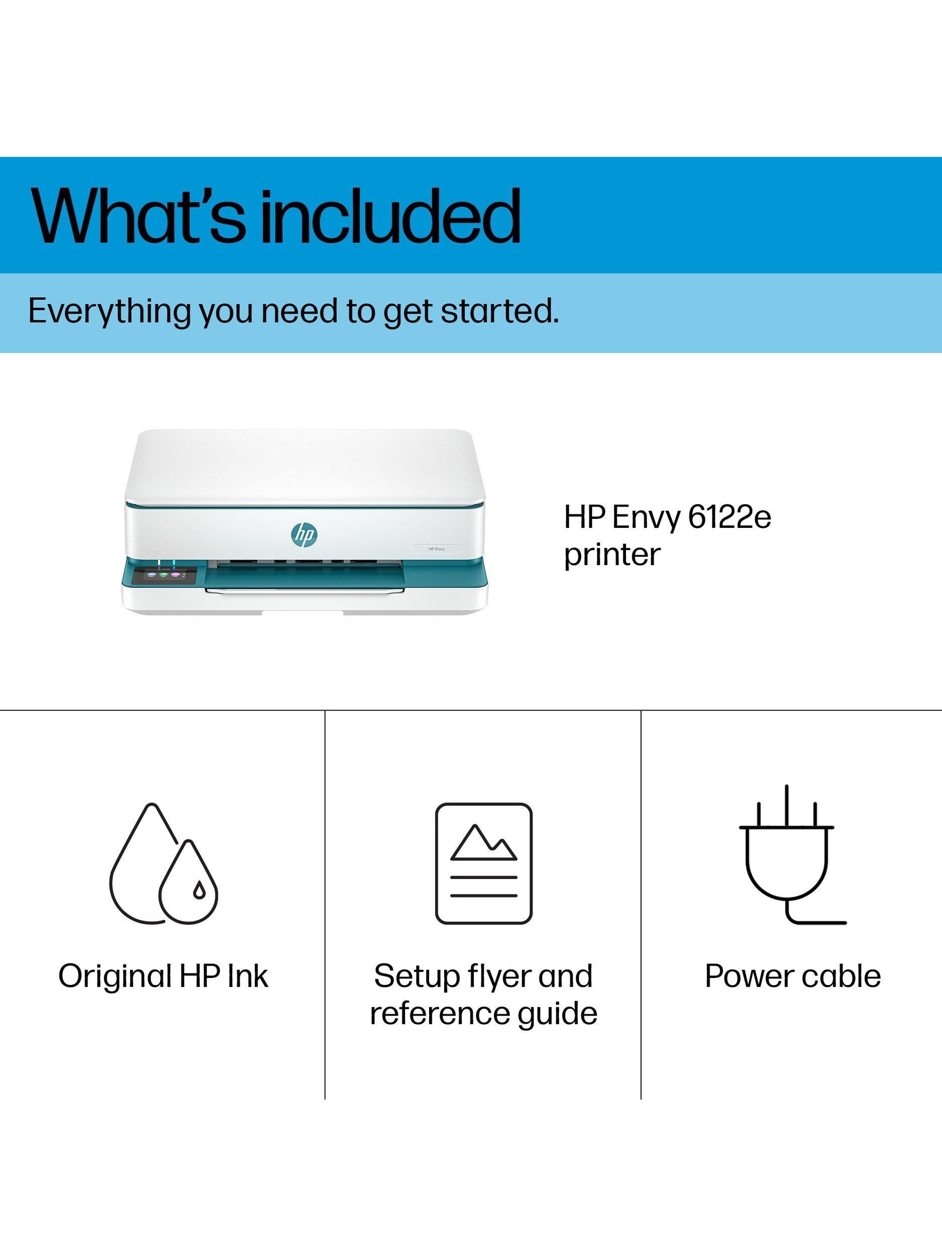 HP ENVY 6122e all-in-one wireless printer twilight - British product