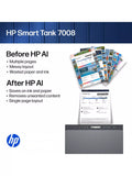 HP Smart Tank 7008 all-in-one printer basalt (British brand)