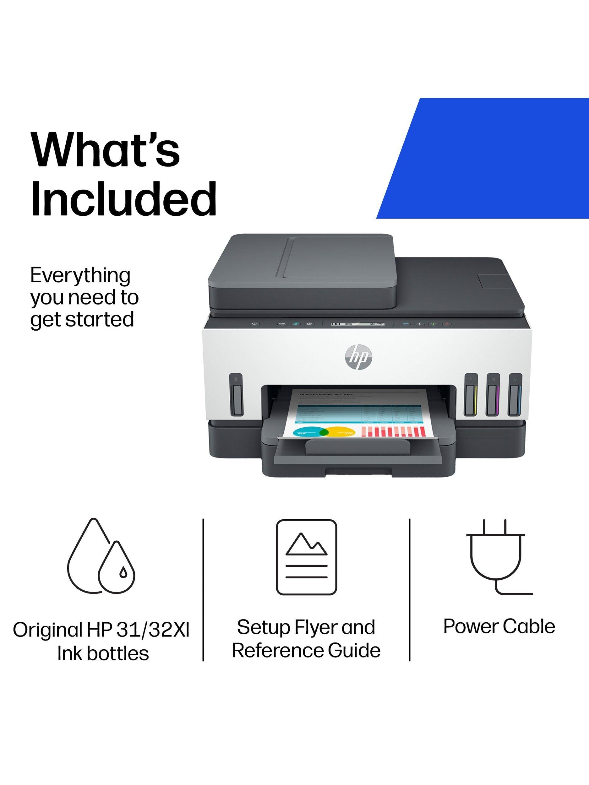 HP Smart Tank 7308 ink tank all-in-one printer Basalt, UK version