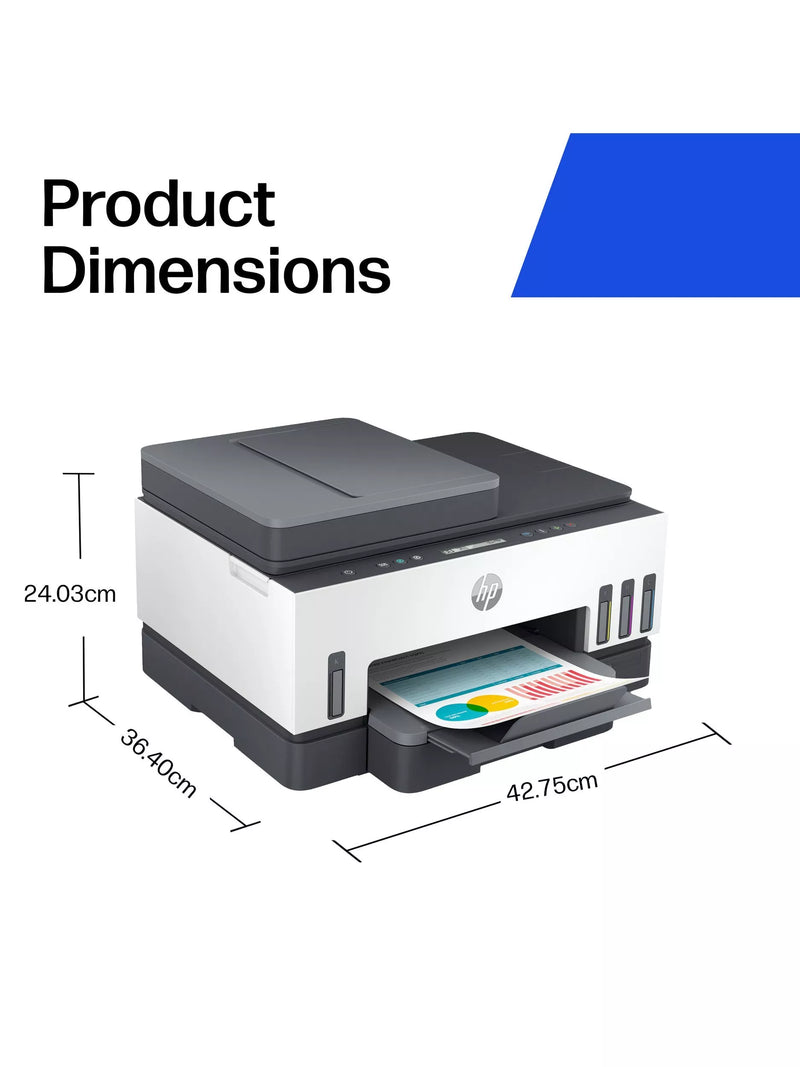 HP Smart Tank 7308 ink tank all-in-one printer Basalt, UK version