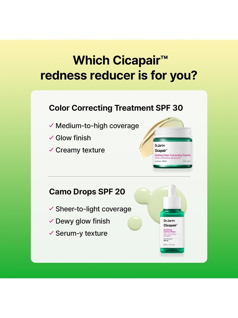 Dr.Jart+ Cicapair Soothing Camo Drops SPF 20 30ml, UK version
