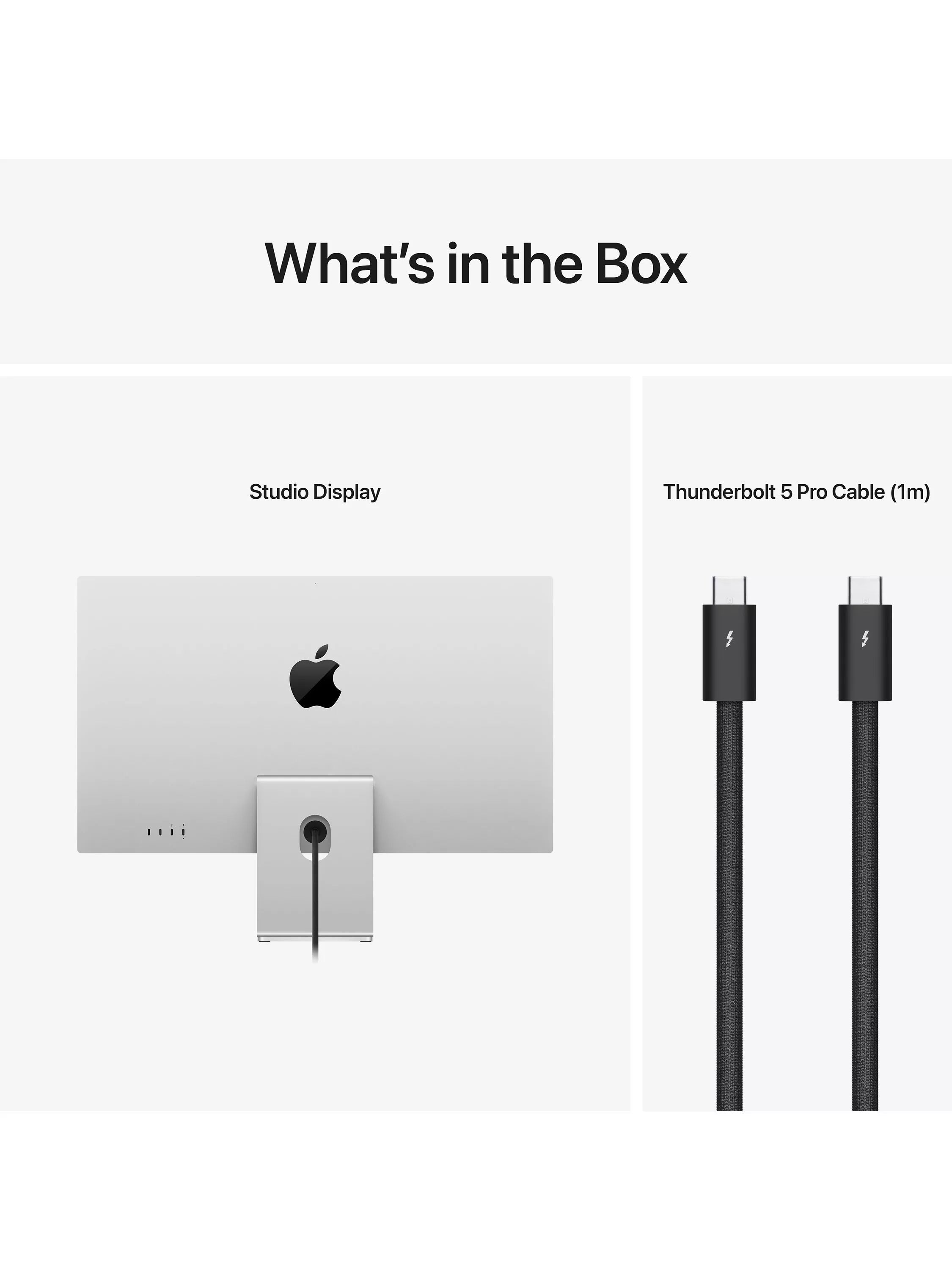 Apple Studio Display 27-inch 5K Retina Nano-texture Glass (British brand)