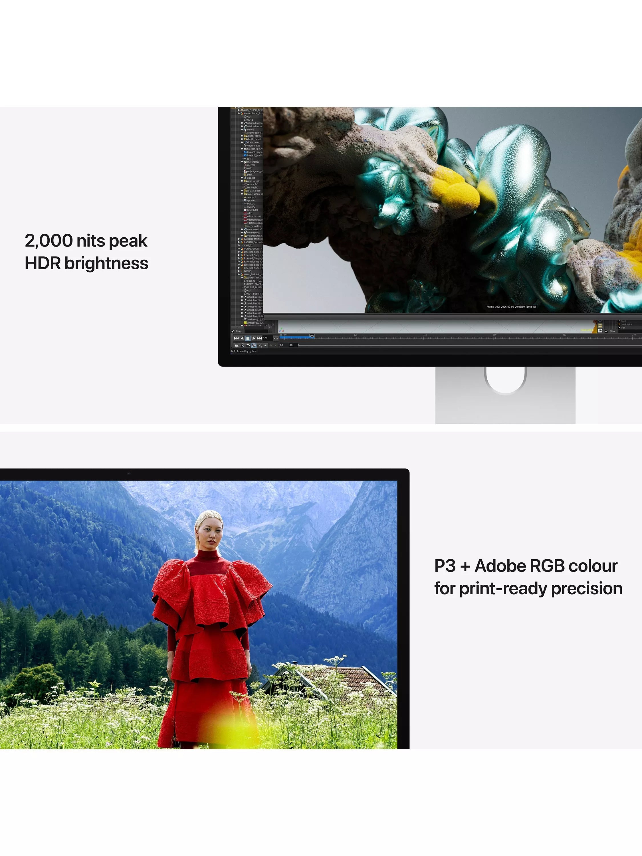 Apple Studio Display XDR 27-inch 5K monitor, imported from the UK