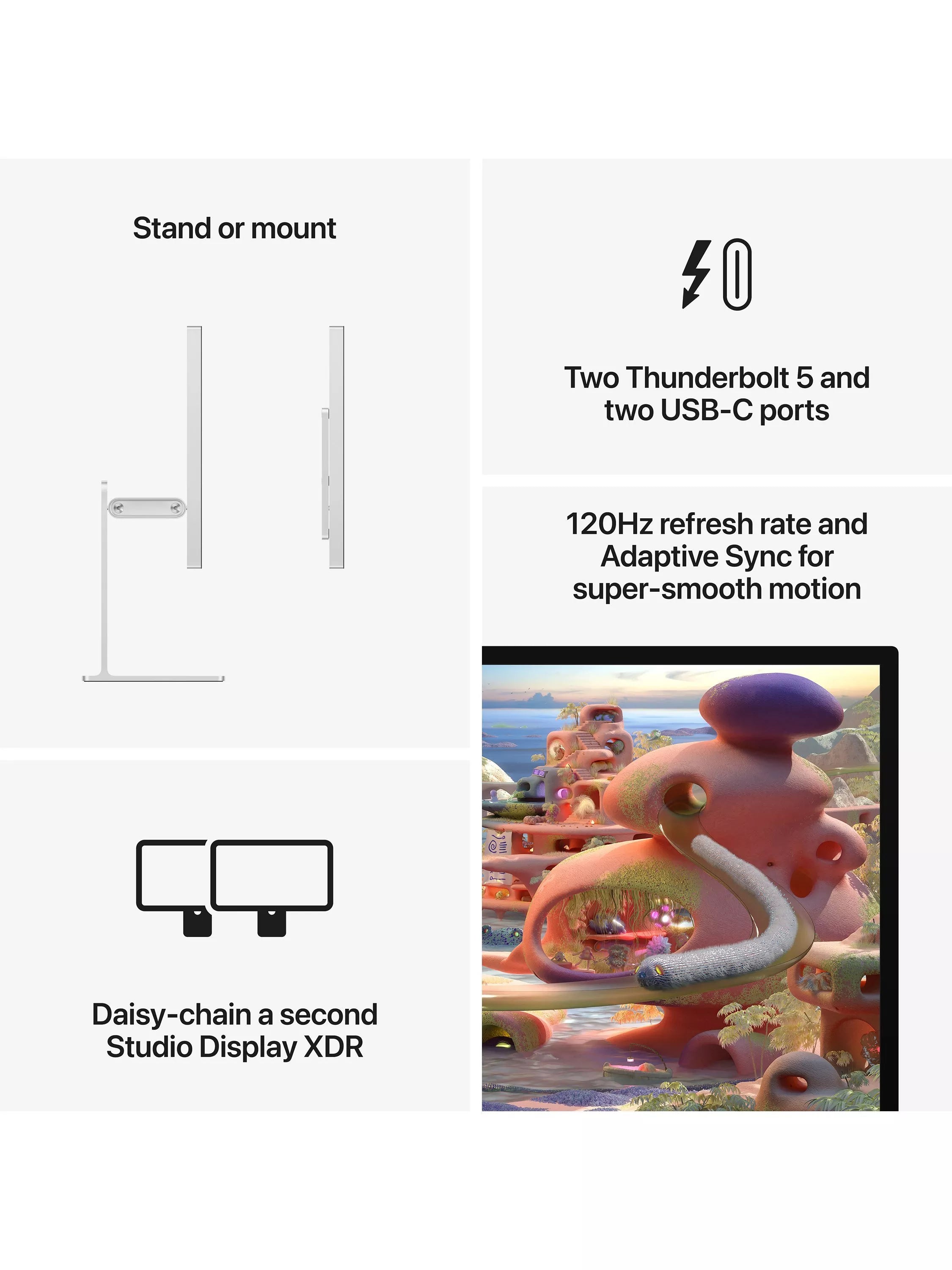 Apple Studio Display XDR 27-inch with adjustable stand (British brand)