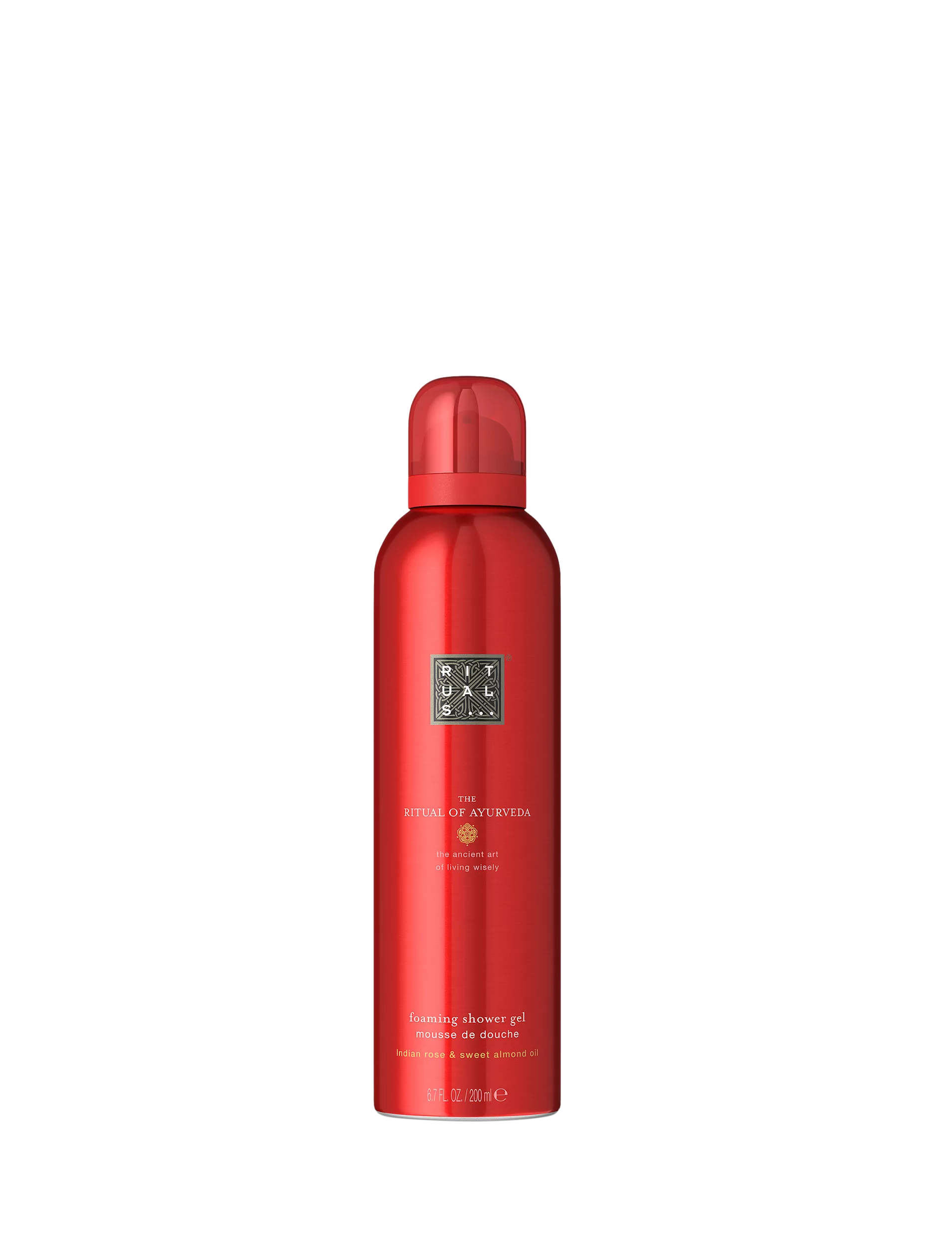 Rituals Ayurveda foaming shower gel 200ml, imported from the UK
