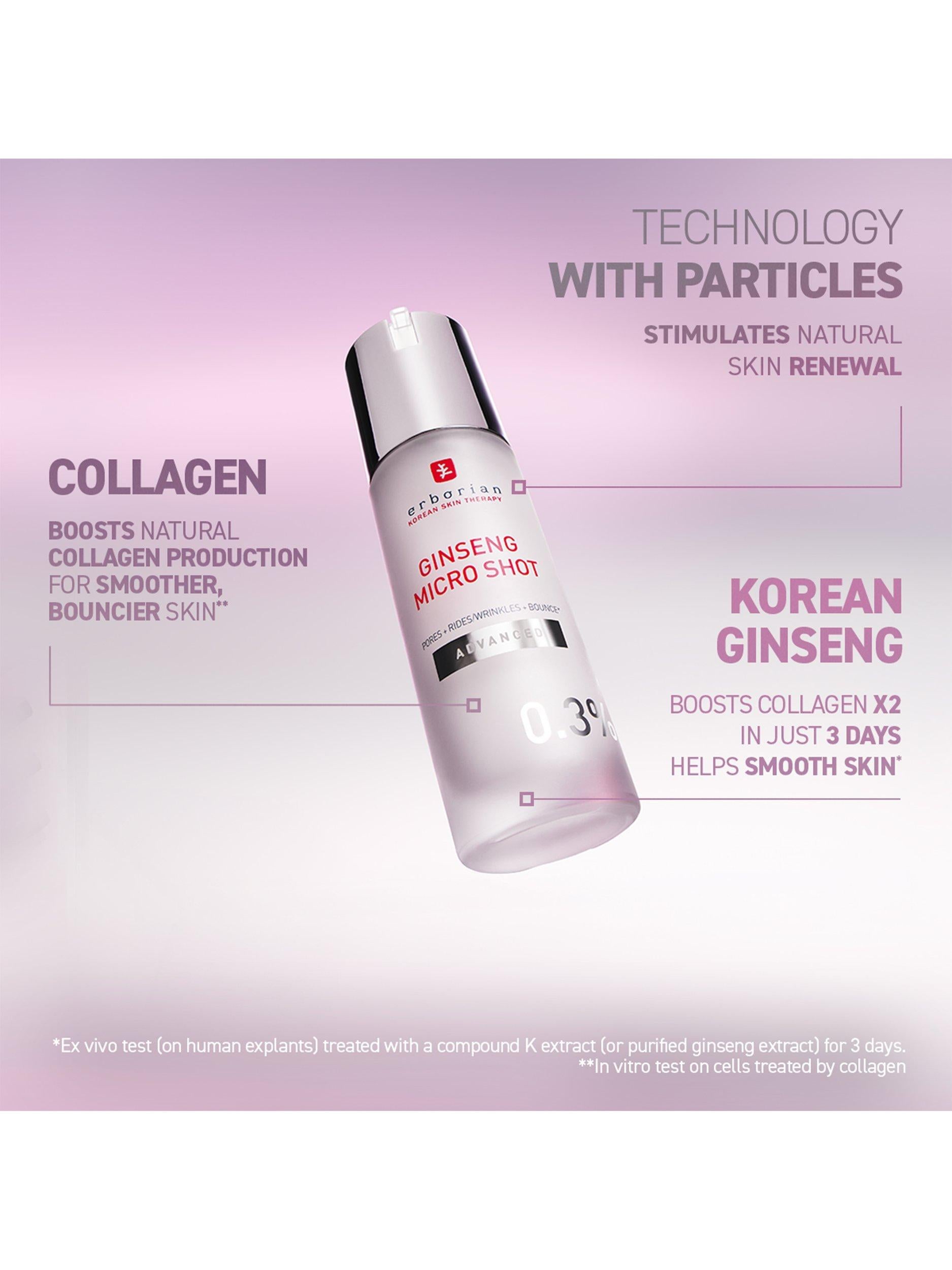 Erborian Micro Shot Advanced 0.3% Serum 10ml, imported from the UK