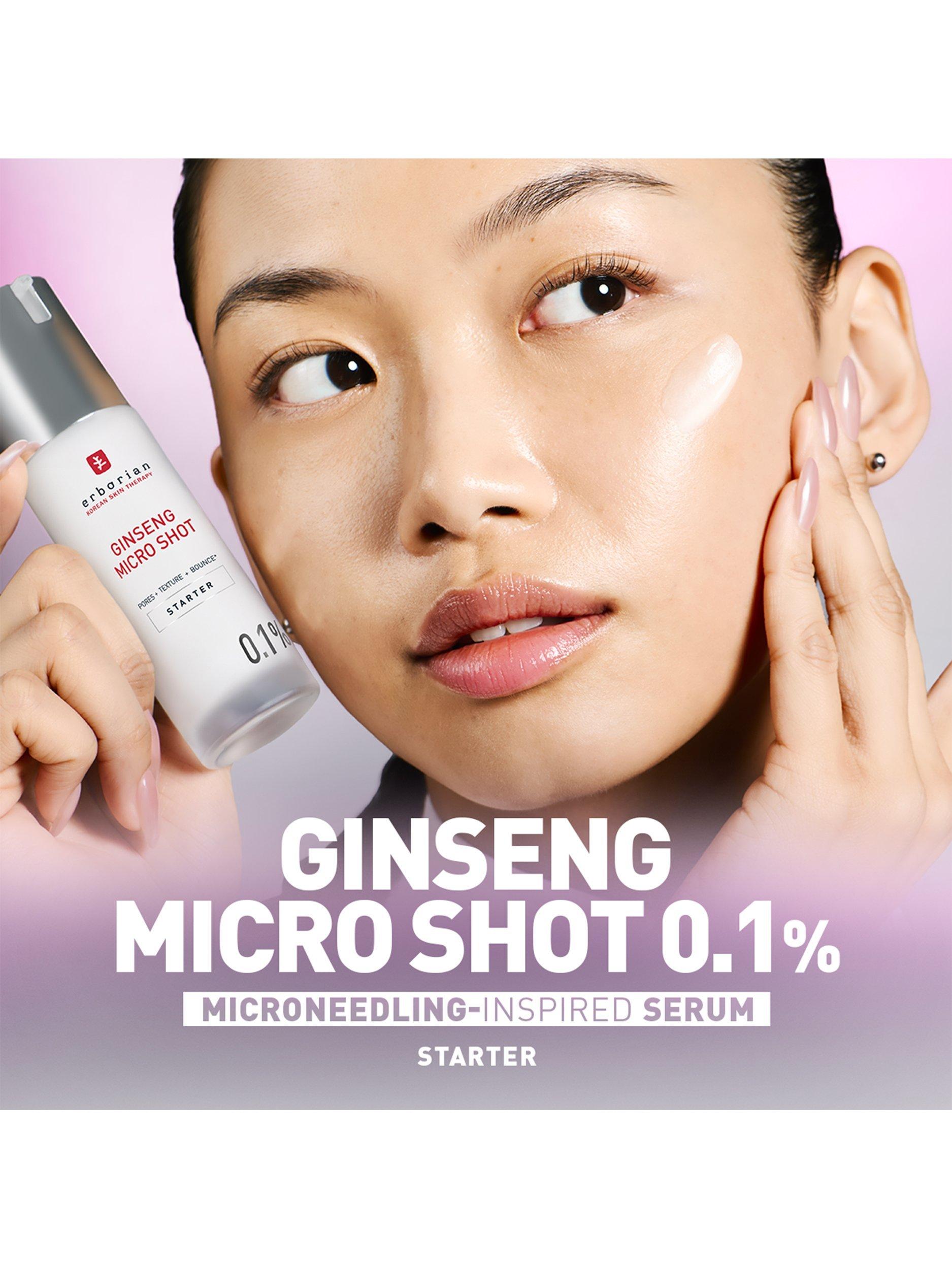 Erborian Ginseng Micro Shot Starter 0.1% Serum 10ml, imported from the UK