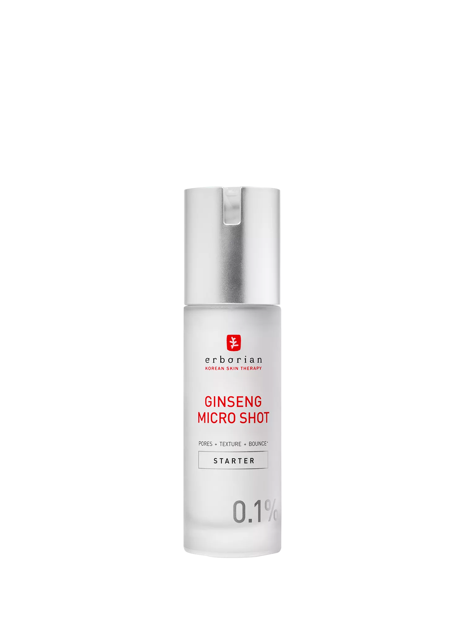 Erborian Ginseng Micro Shot Starter 0.1% Skin Refining Serum 10ml