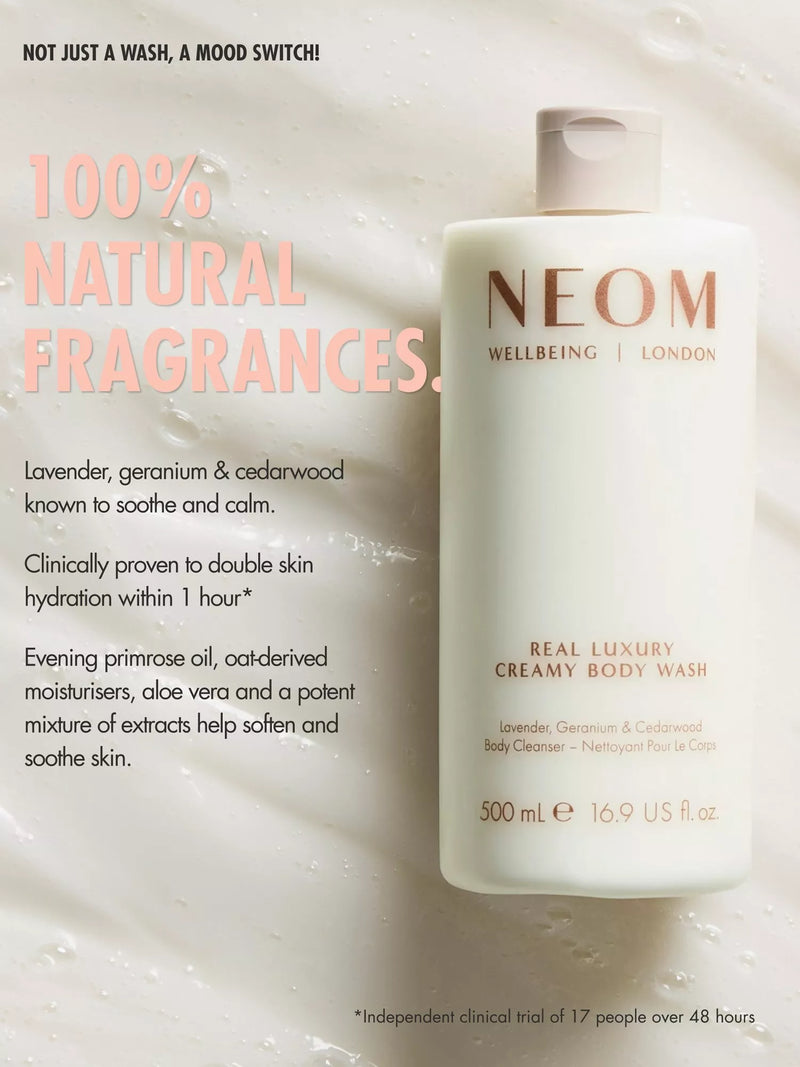 NEOM Real Luxury creamy body wash 500ml - British product