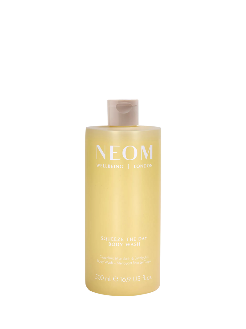 NEOM Squeeze The Day body wash 500ml, imported from the UK