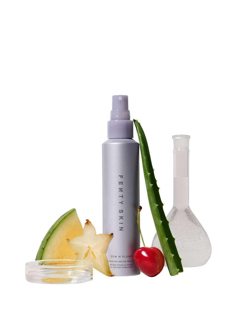 Fenty Beauty face mist Dew N Plump Hydrating Nectar 100ml, imported from the UK