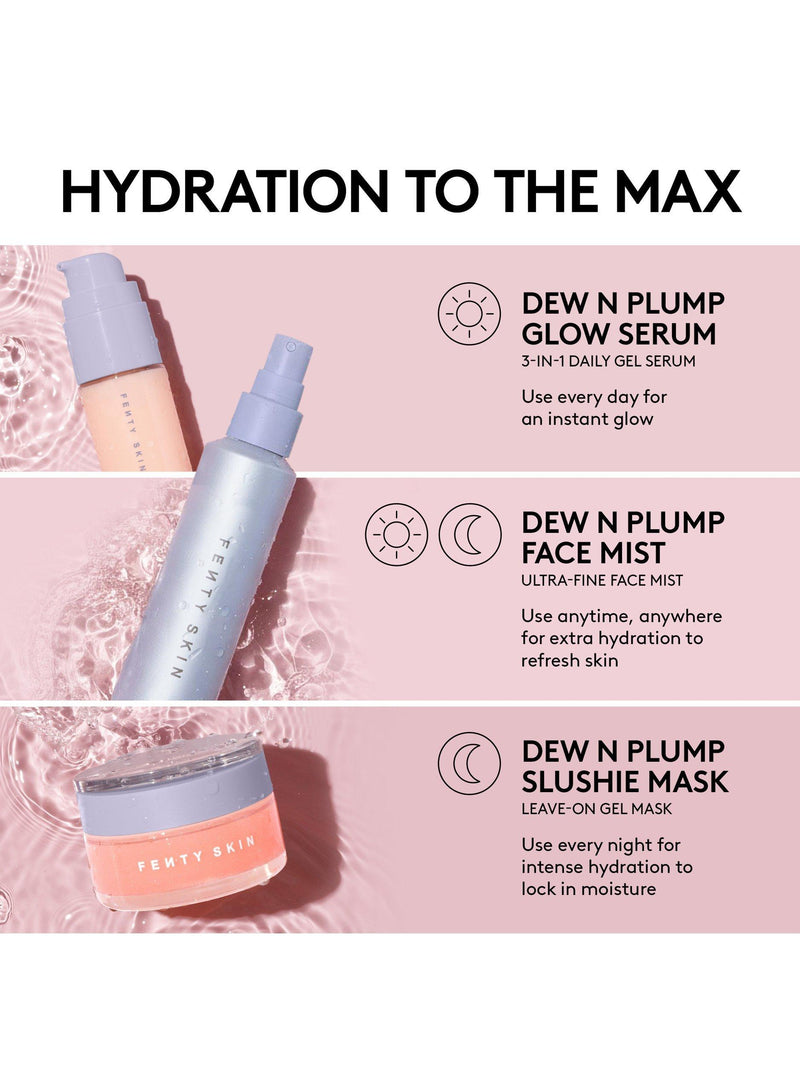 Fenty Beauty face mist Dew N Plump Hydrating Nectar 100ml, imported from the UK