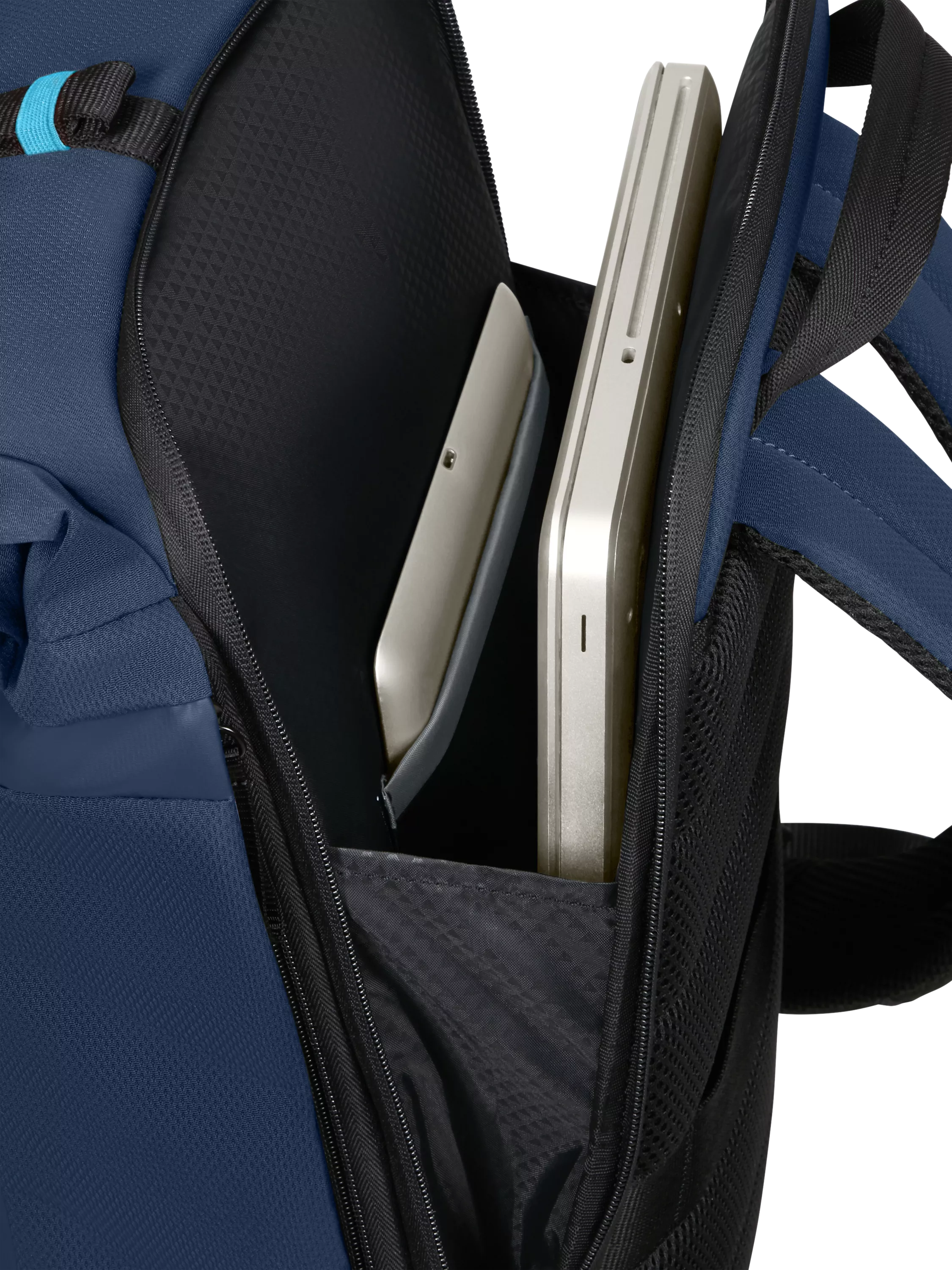 Samsonite Moderny roll top backpack 18.5L blue, imported from the UK