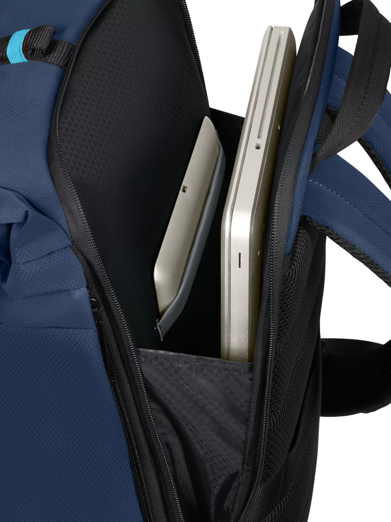 Samsonite Moderny roll top backpack 18.5L blue, imported from the UK