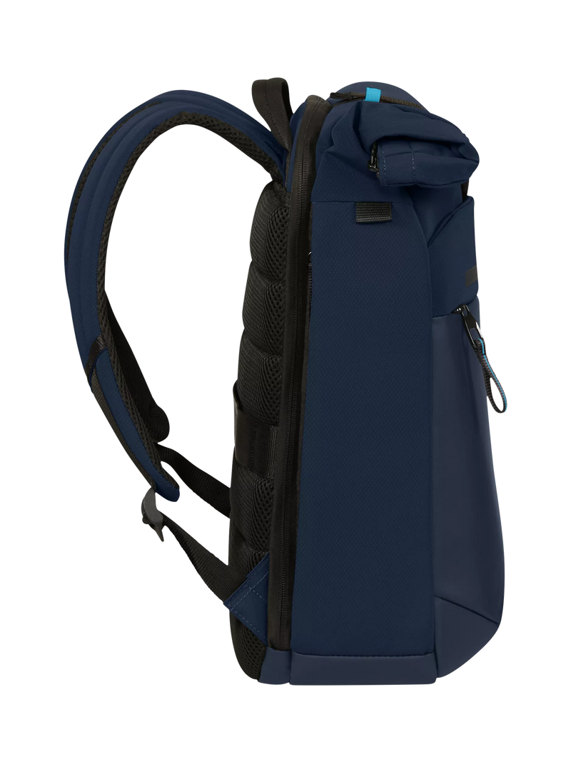 Samsonite Moderny roll top backpack 18.5L blue, imported from the UK