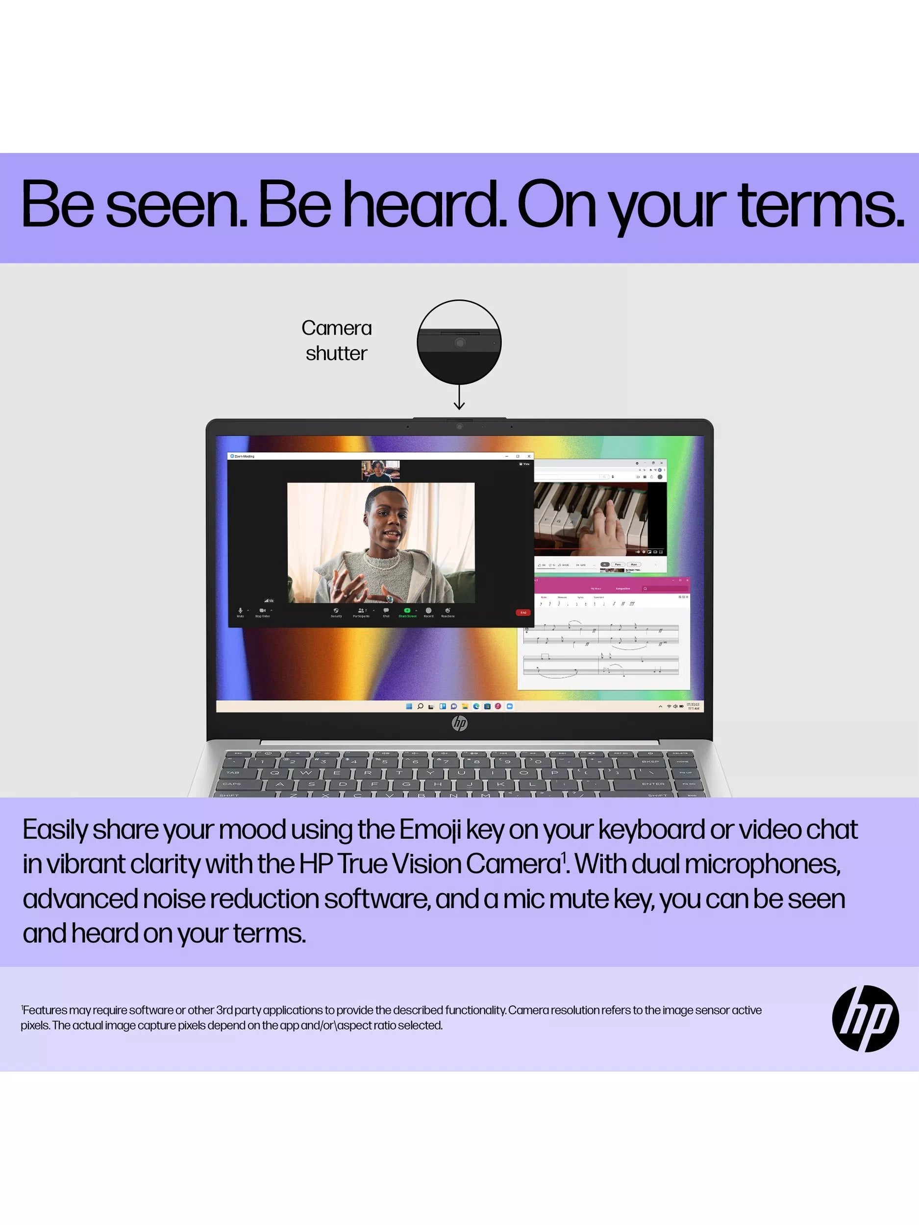 HP 14 laptop Intel Core i5 8GB 256GB SSD, imported from the UK
