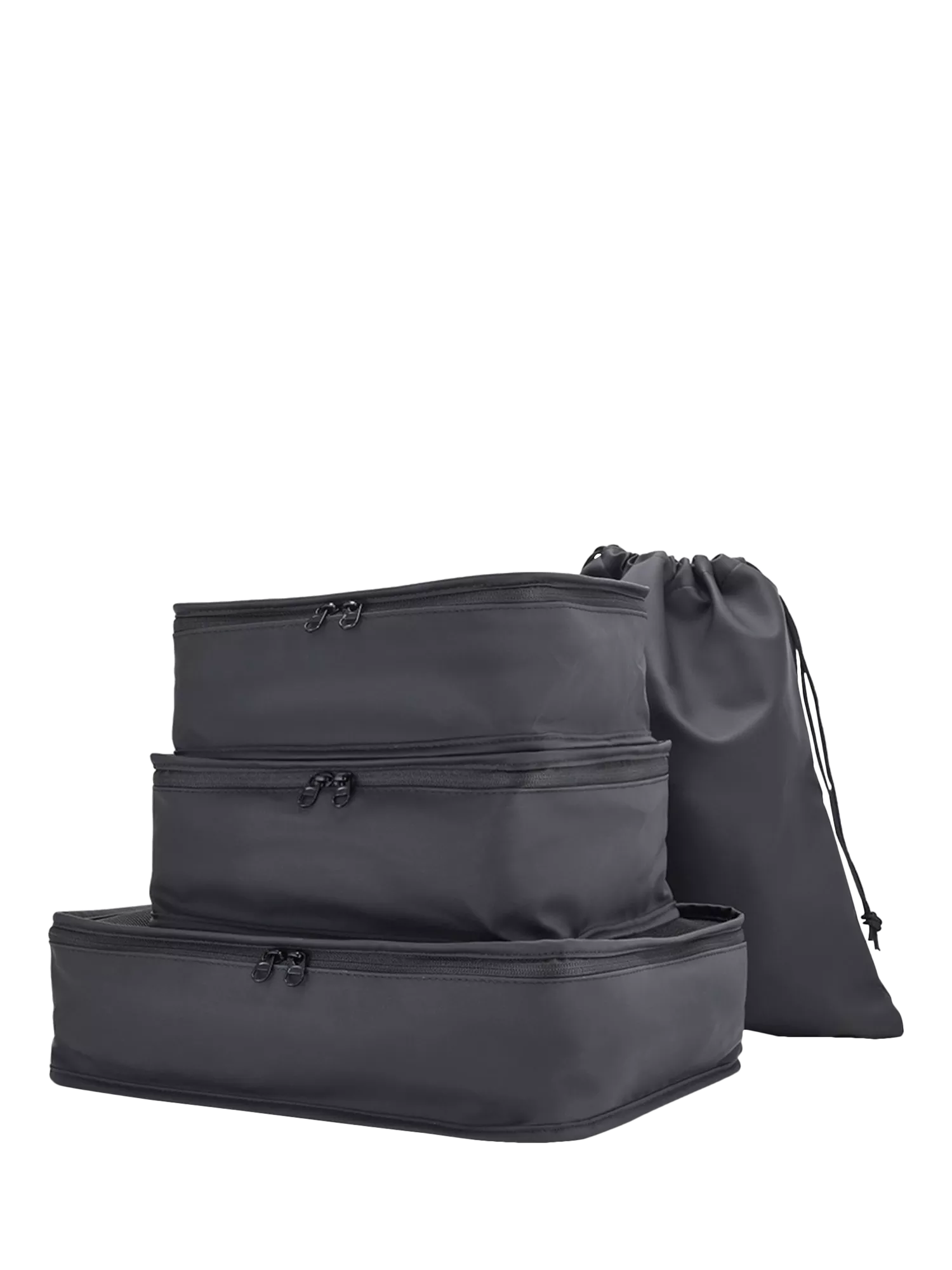 Rock Travel Packing Cubes, Pack of 4, Black