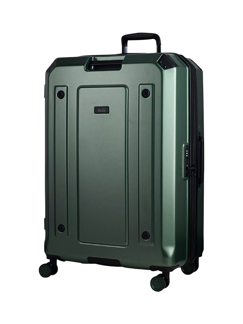 Rock Alpine Large 75cm Expandable 8-Wheel Suitcase, 94/105L