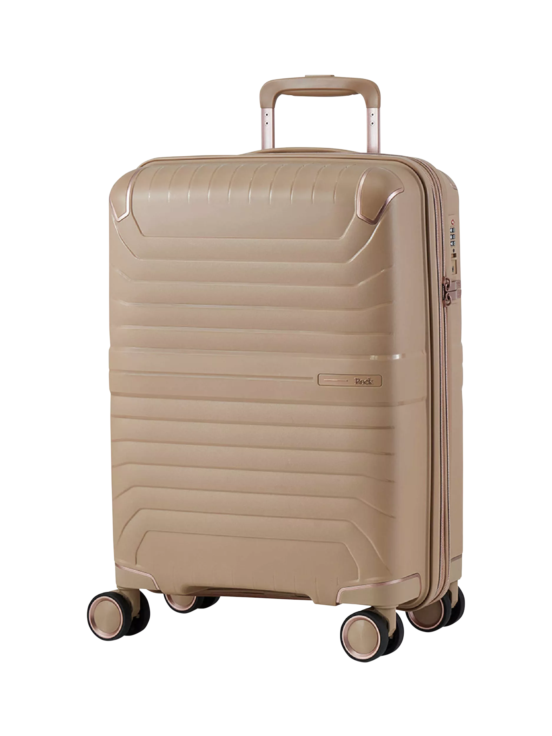 Rock cabin suitcase expandable 8-wheel 31/36L, imported from the UK