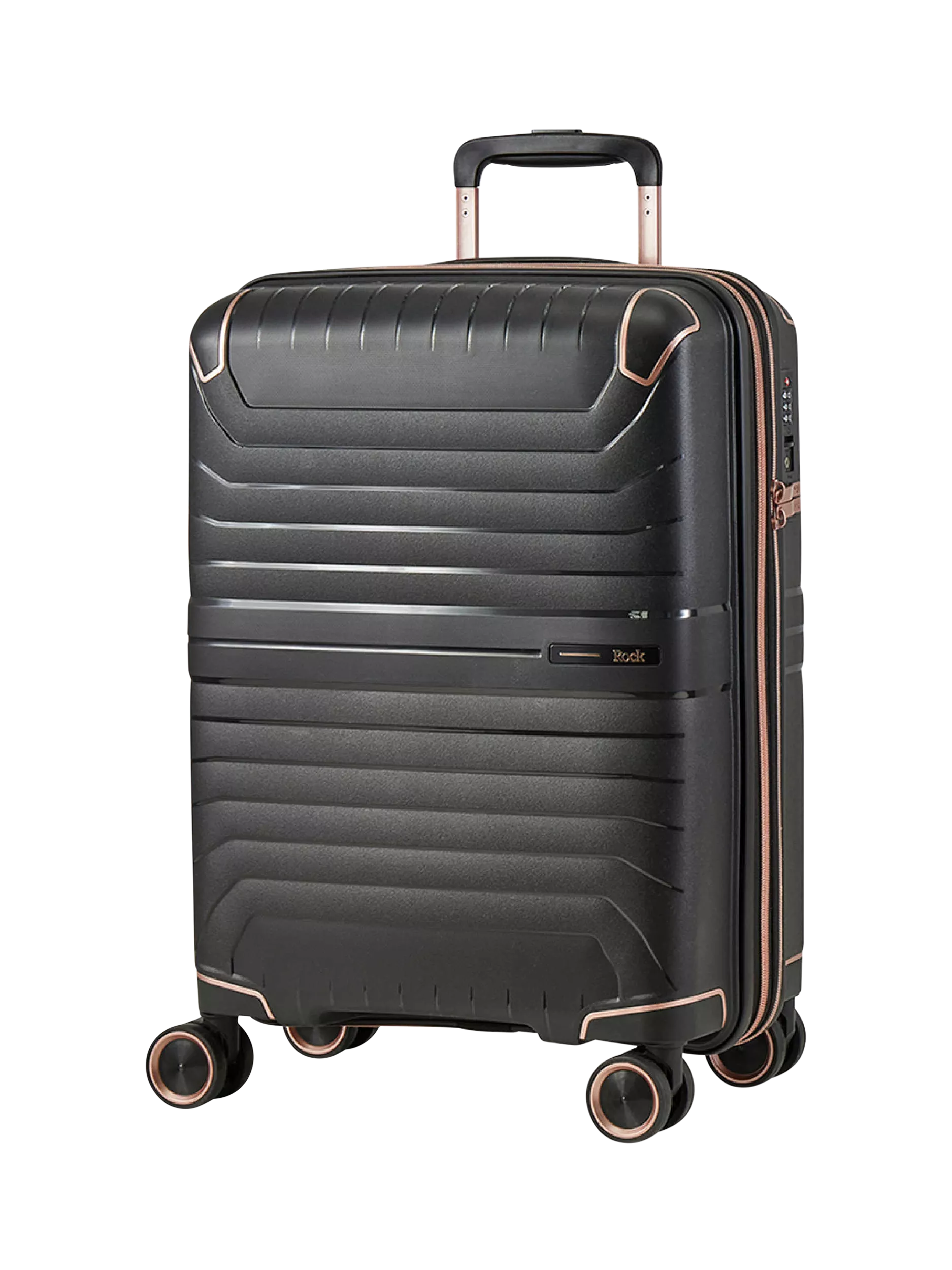 Rock Astrid Small Expandable 8-Wheel Cabin Suitcase 31/36L