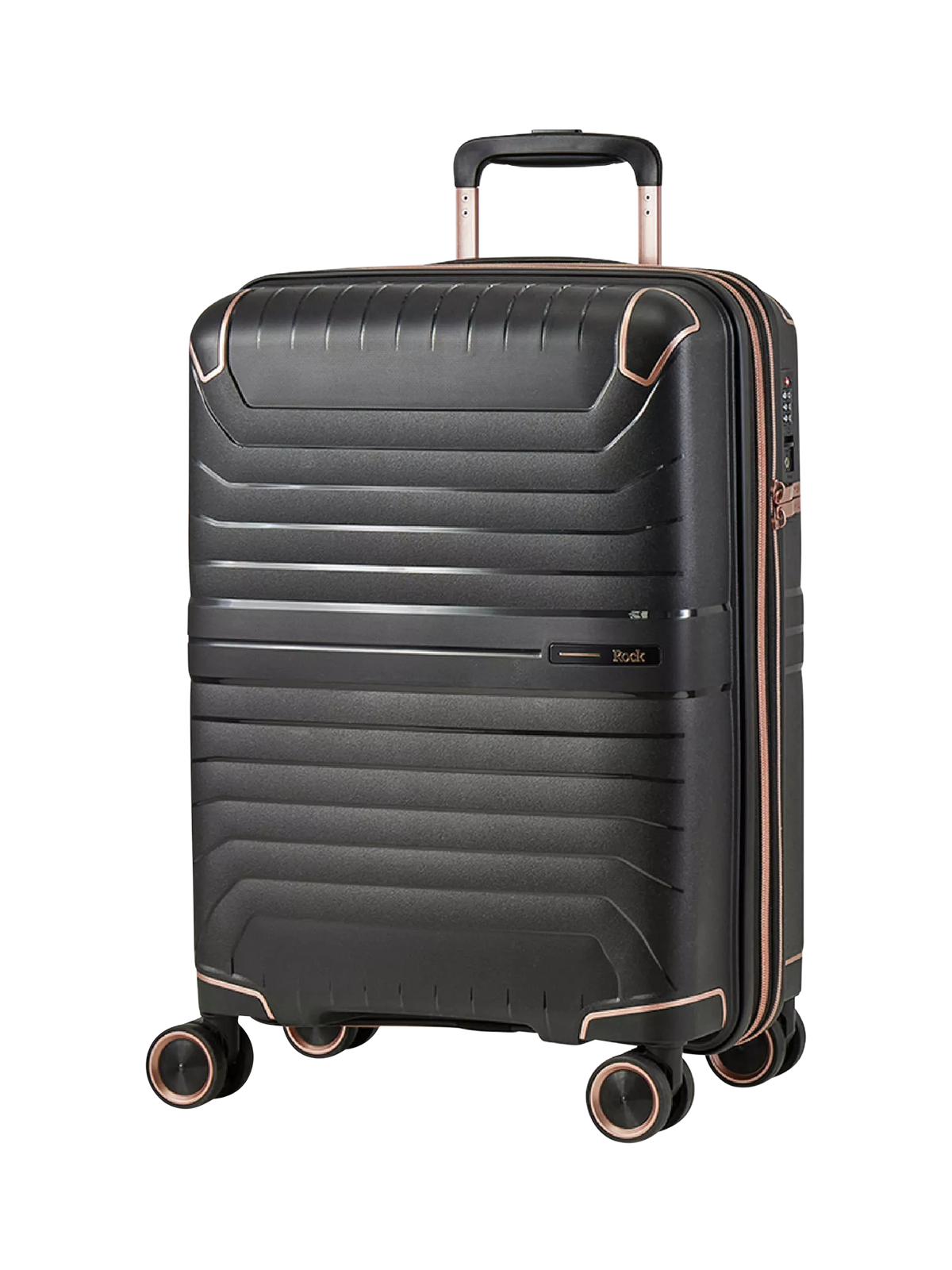Rock Astrid Small Expandable 8-Wheel Cabin Suitcase 31/36L