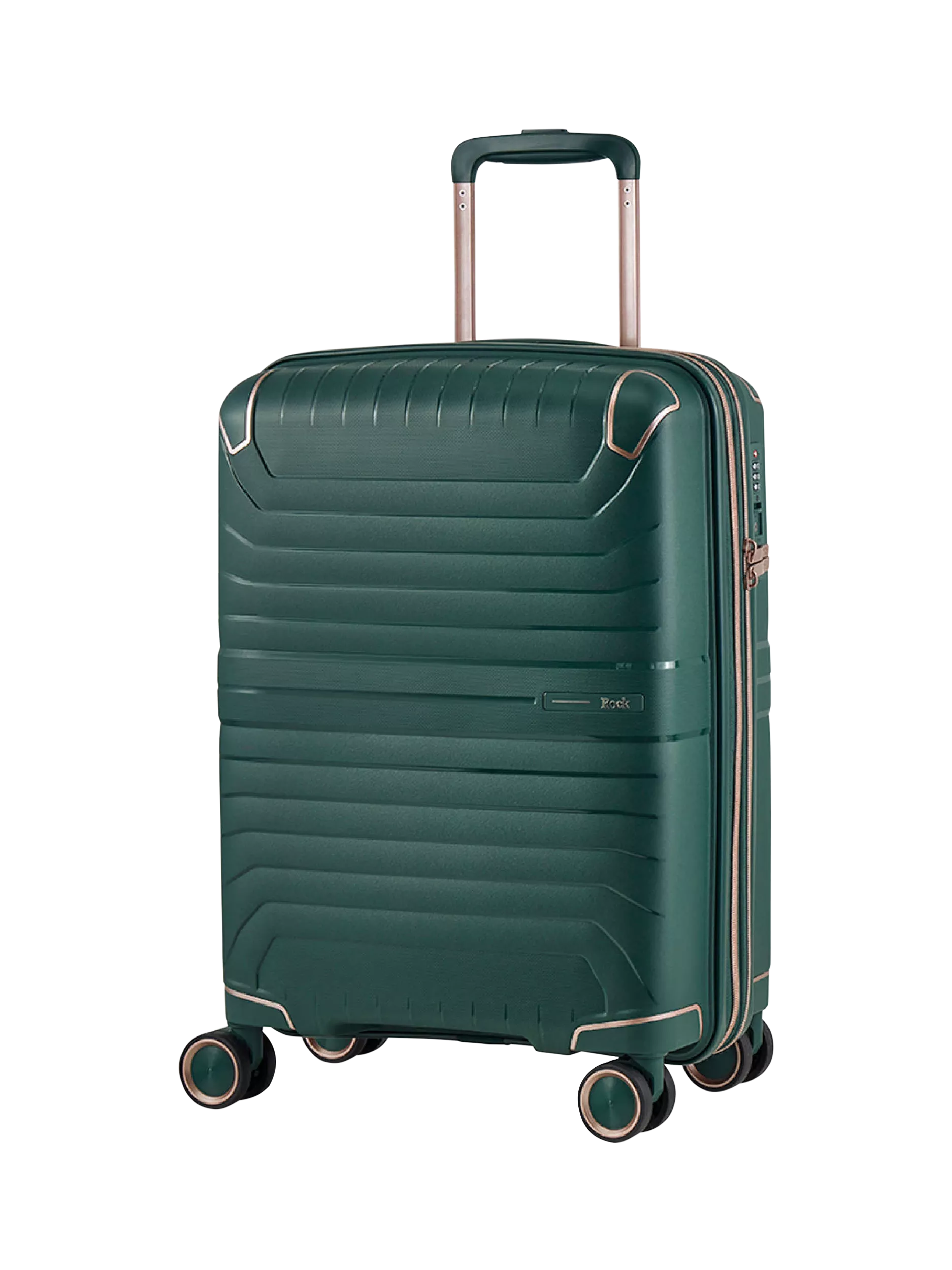 Rock Astrid Small Expandable 8-Wheel Cabin Suitcase 31/36L