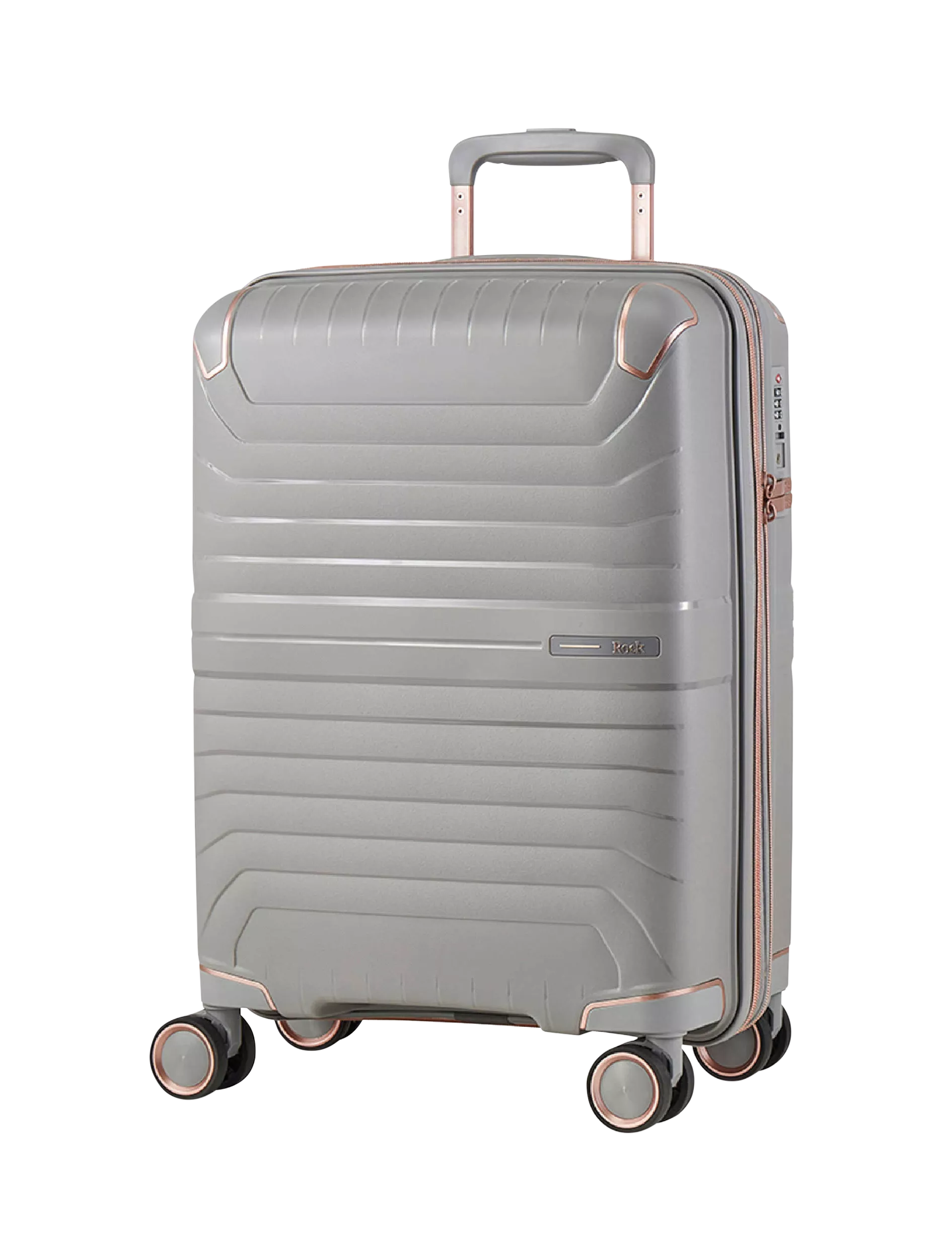 Rock Astrid Small Expandable 8-Wheel Cabin Suitcase 31/36L