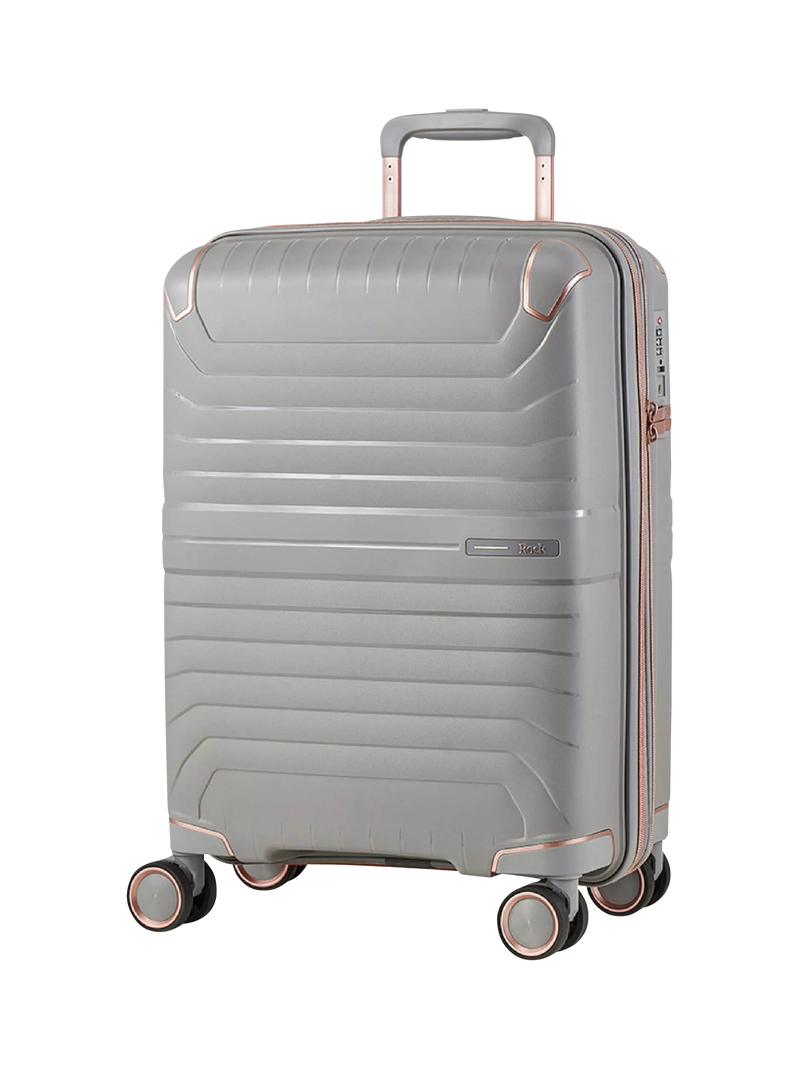 Rock Astrid Small Expandable 8-Wheel Cabin Suitcase 31/36L
