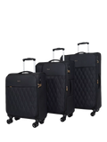 Rock Ember 3-piece 8-wheel suitcase set TPU polyester, UK version