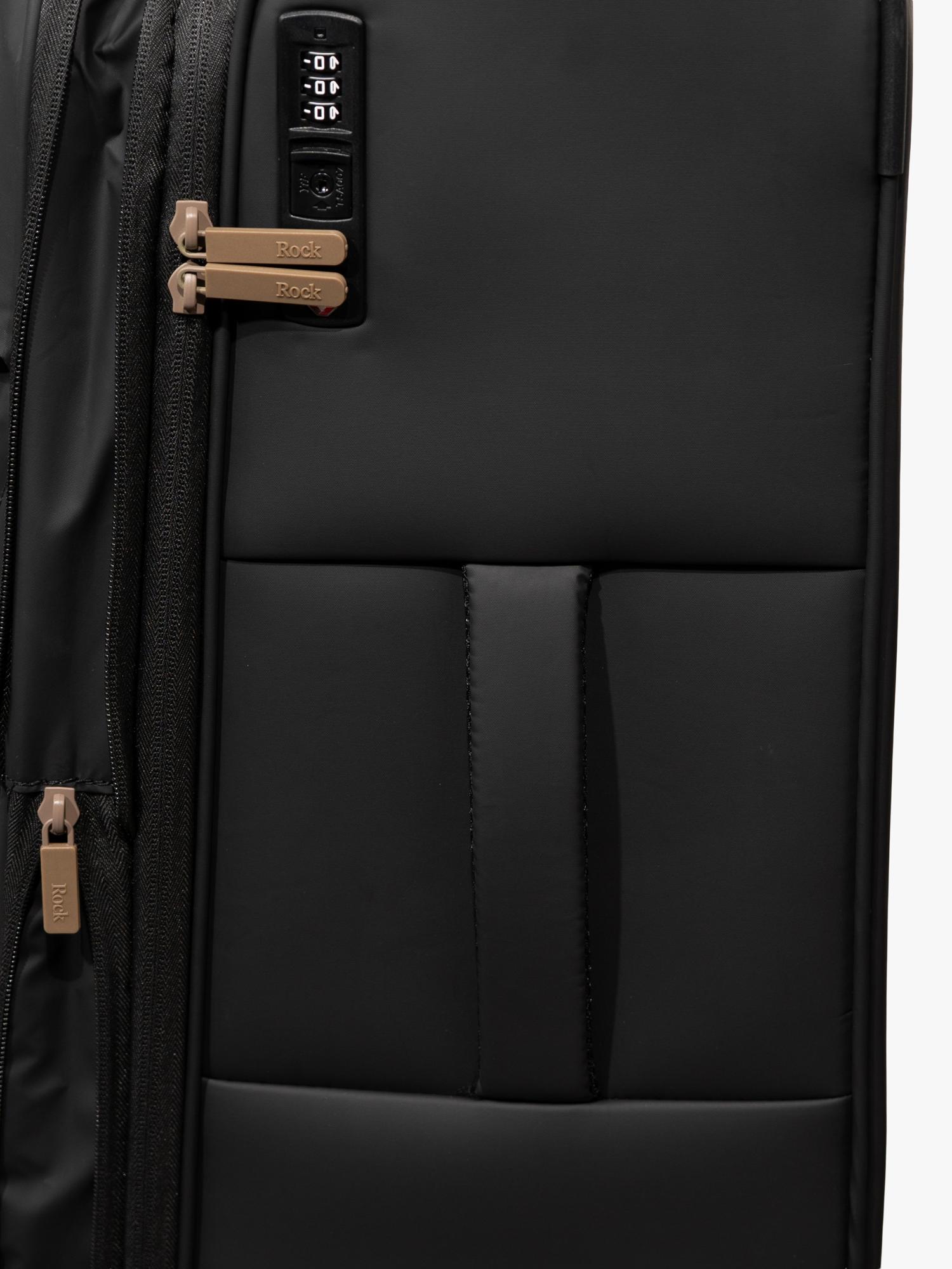 Rock Ember 3-piece 8-wheel suitcase set TPU polyester, UK version