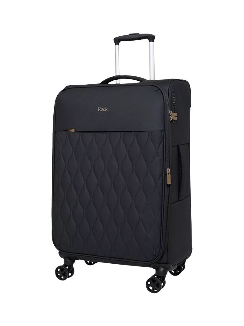 Rock Ember medium expandable suitcase, imported from the UK