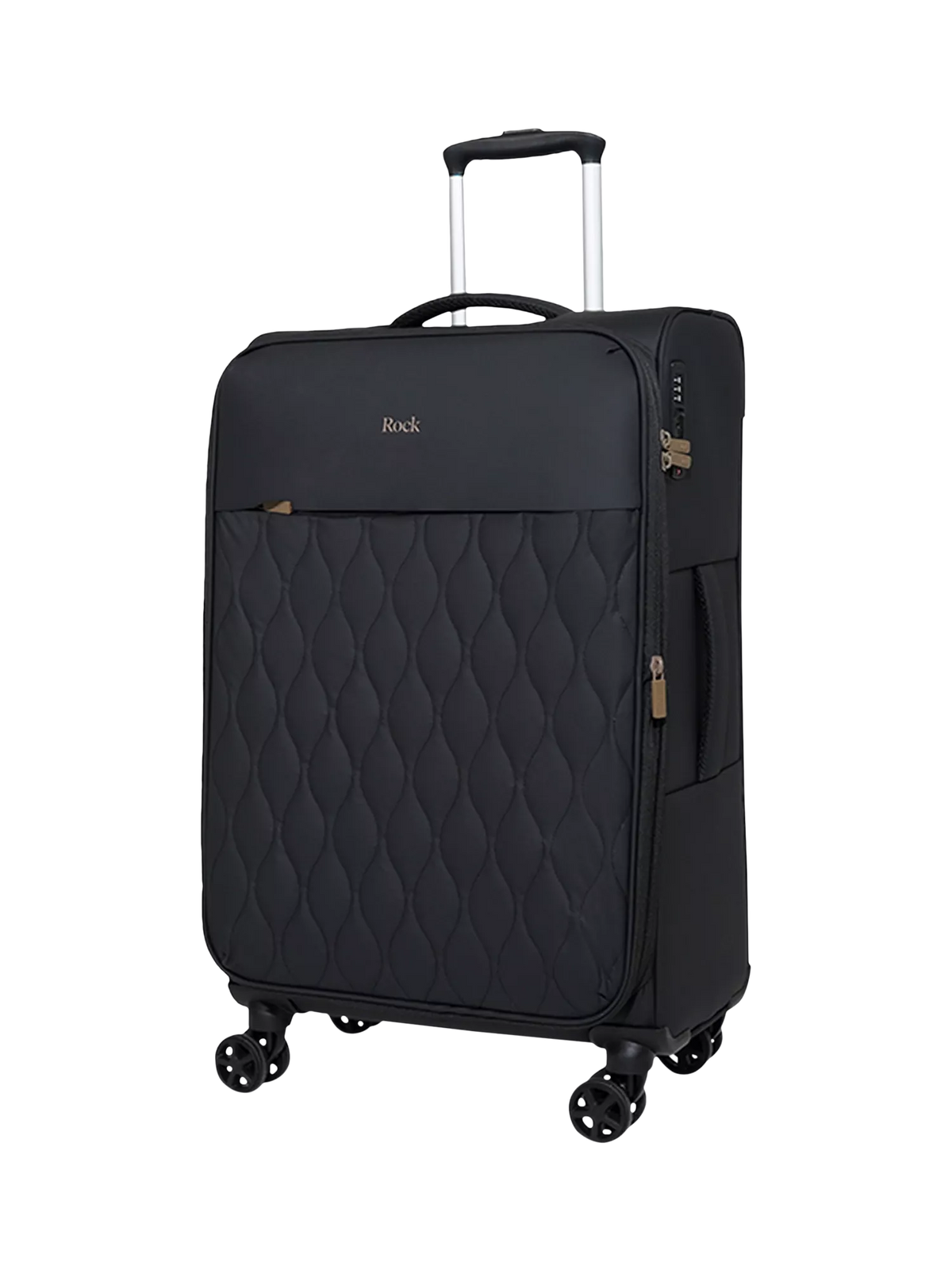 Rock Ember medium expandable suitcase, imported from the UK