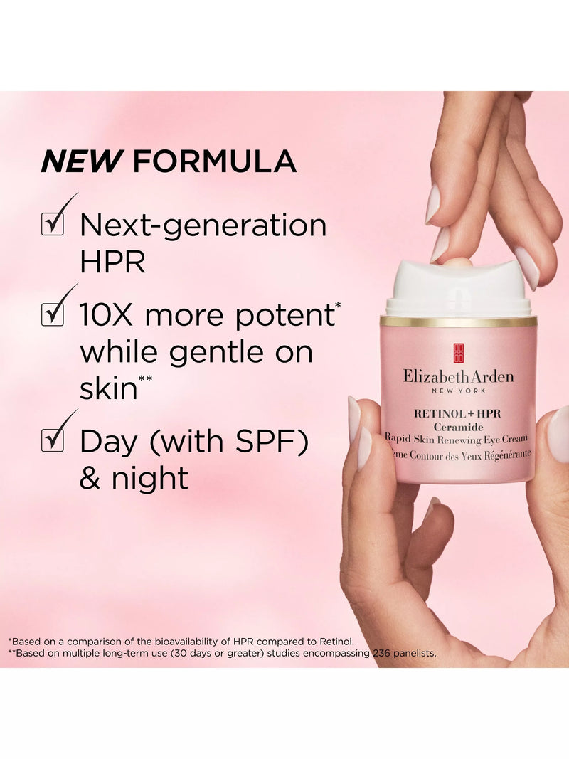 Elizabeth Arden Retinol HPR Ceramide eye cream 15ml, imported from the UK