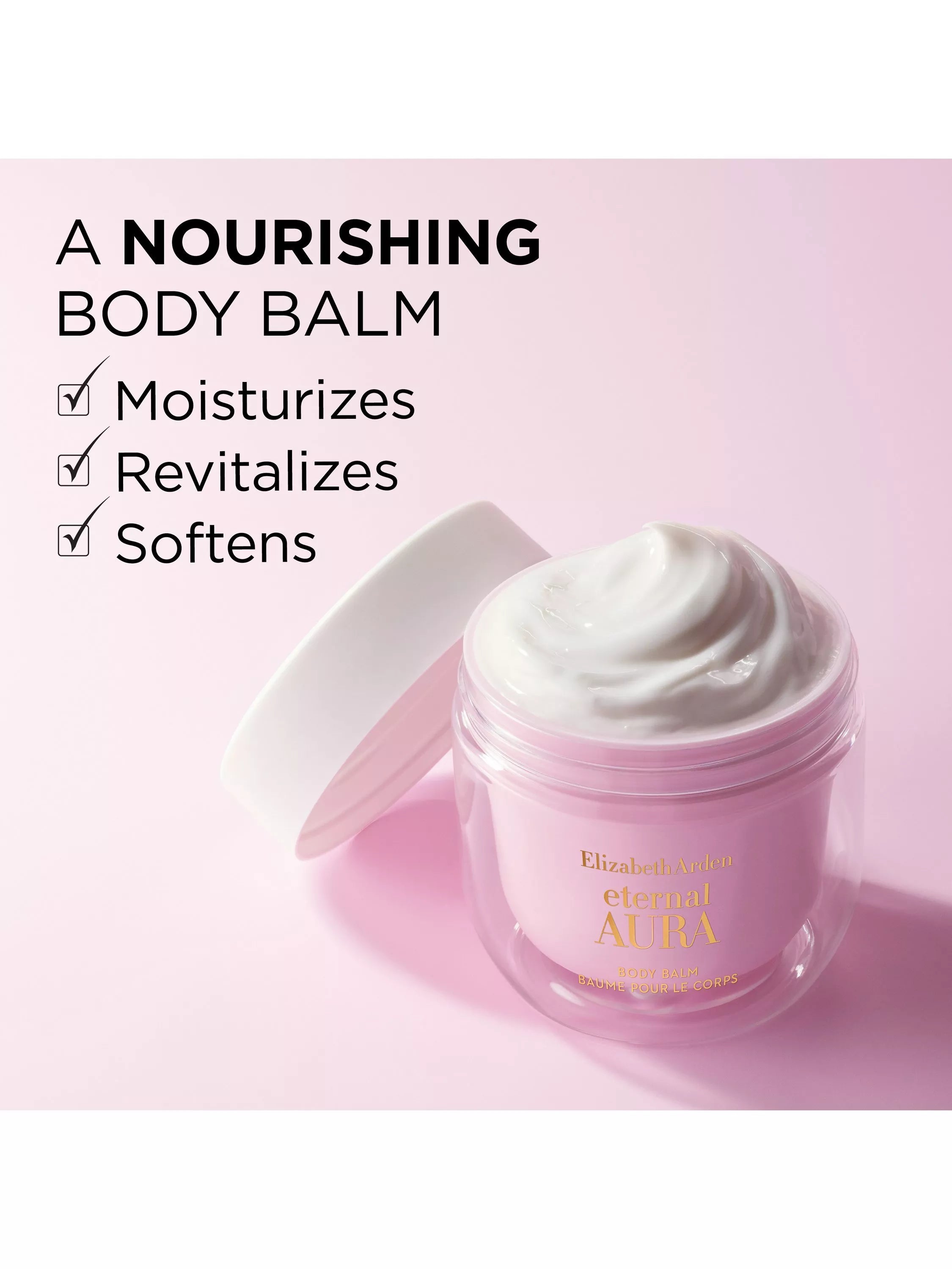 Elizabeth Arden Eternal Aura body balm 125ml - British product
