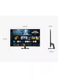 Samsung M70F 43-inch 4K UHD Smart Monitor black, UK version